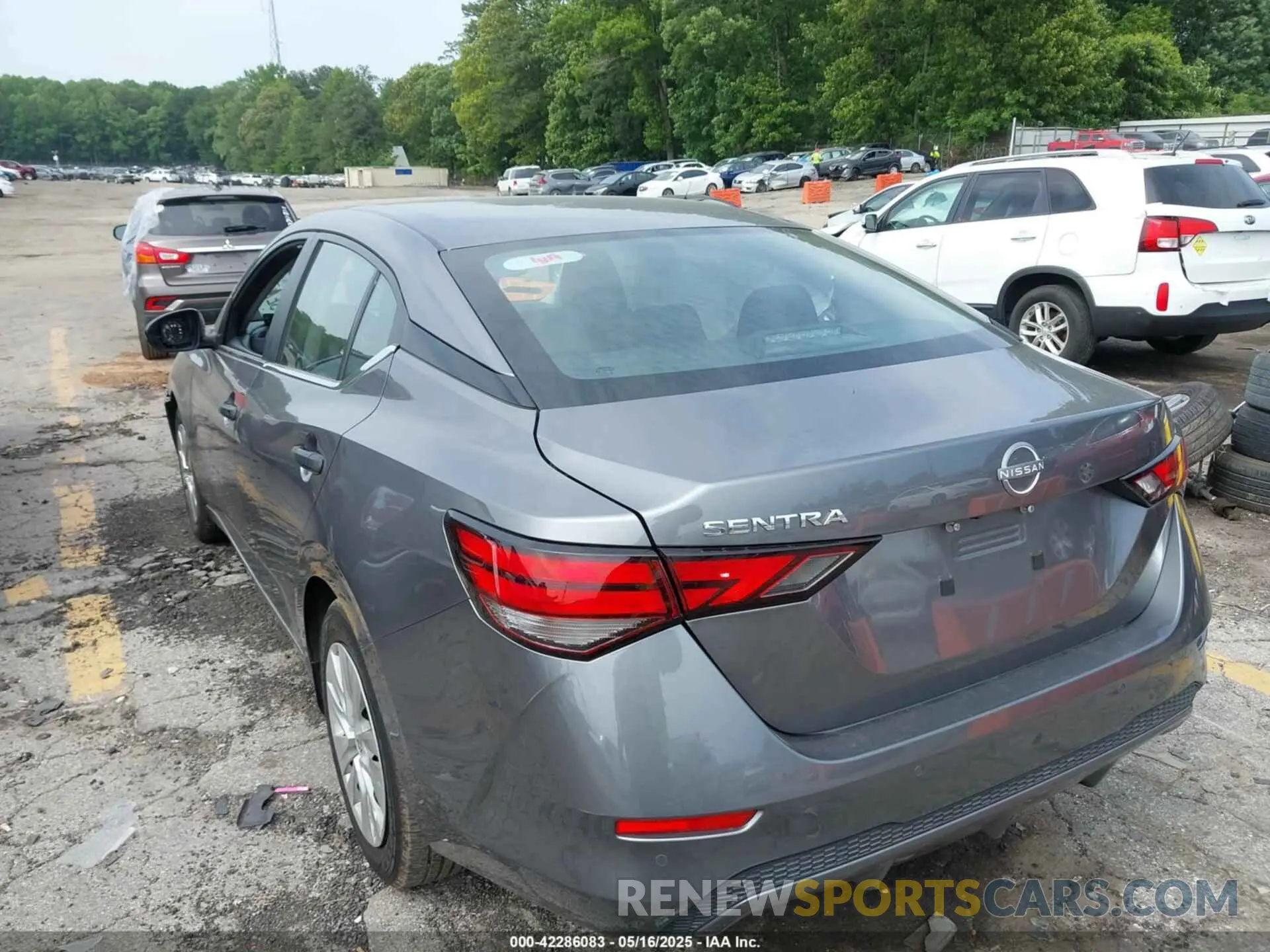 3 fotografías del automóvil dañado 3N1AB8BV0RY288713 NISSAN SENTRA 2024