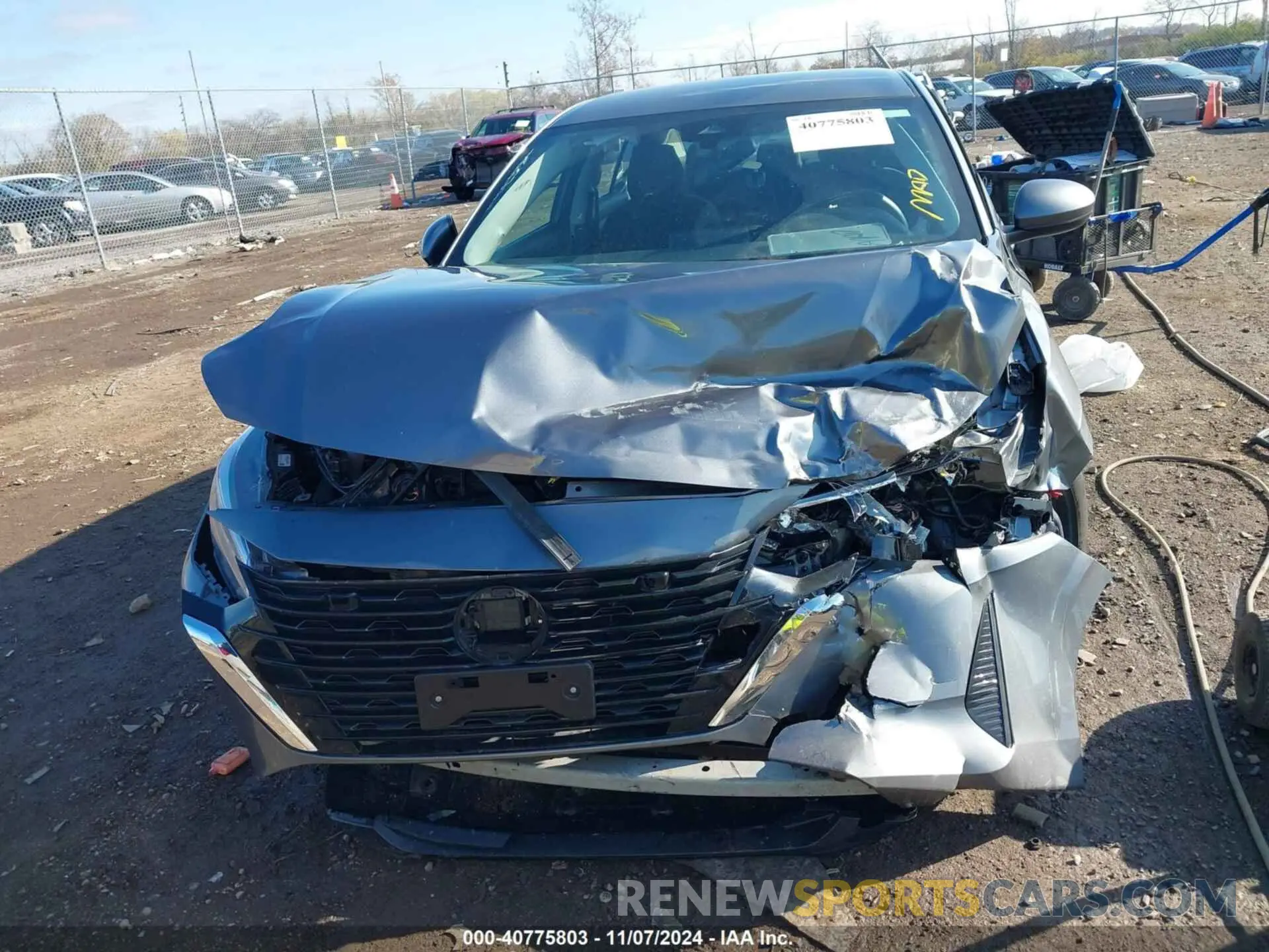 11 fotografías del automóvil dañado 3N1AB8BV0RY290137 NISSAN SENTRA 2024