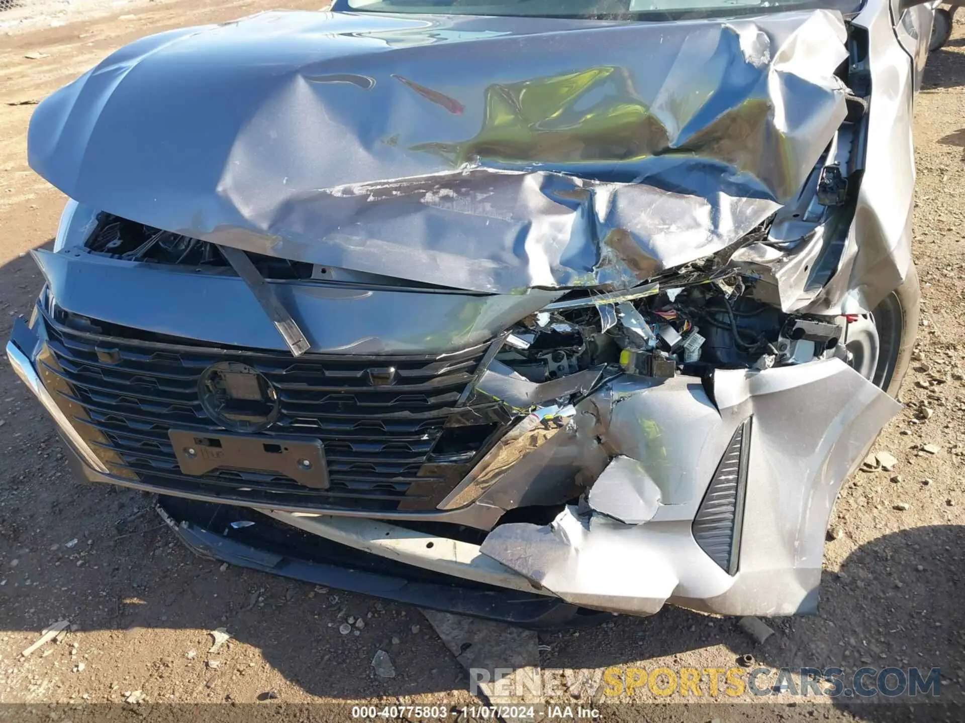 6 fotografías del automóvil dañado 3N1AB8BV0RY290137 NISSAN SENTRA 2024