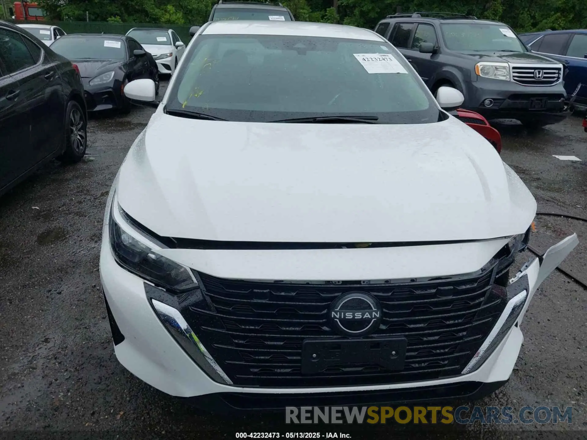 12 fotografías del automóvil dañado 3N1AB8BV0RY309026 NISSAN SENTRA 2024