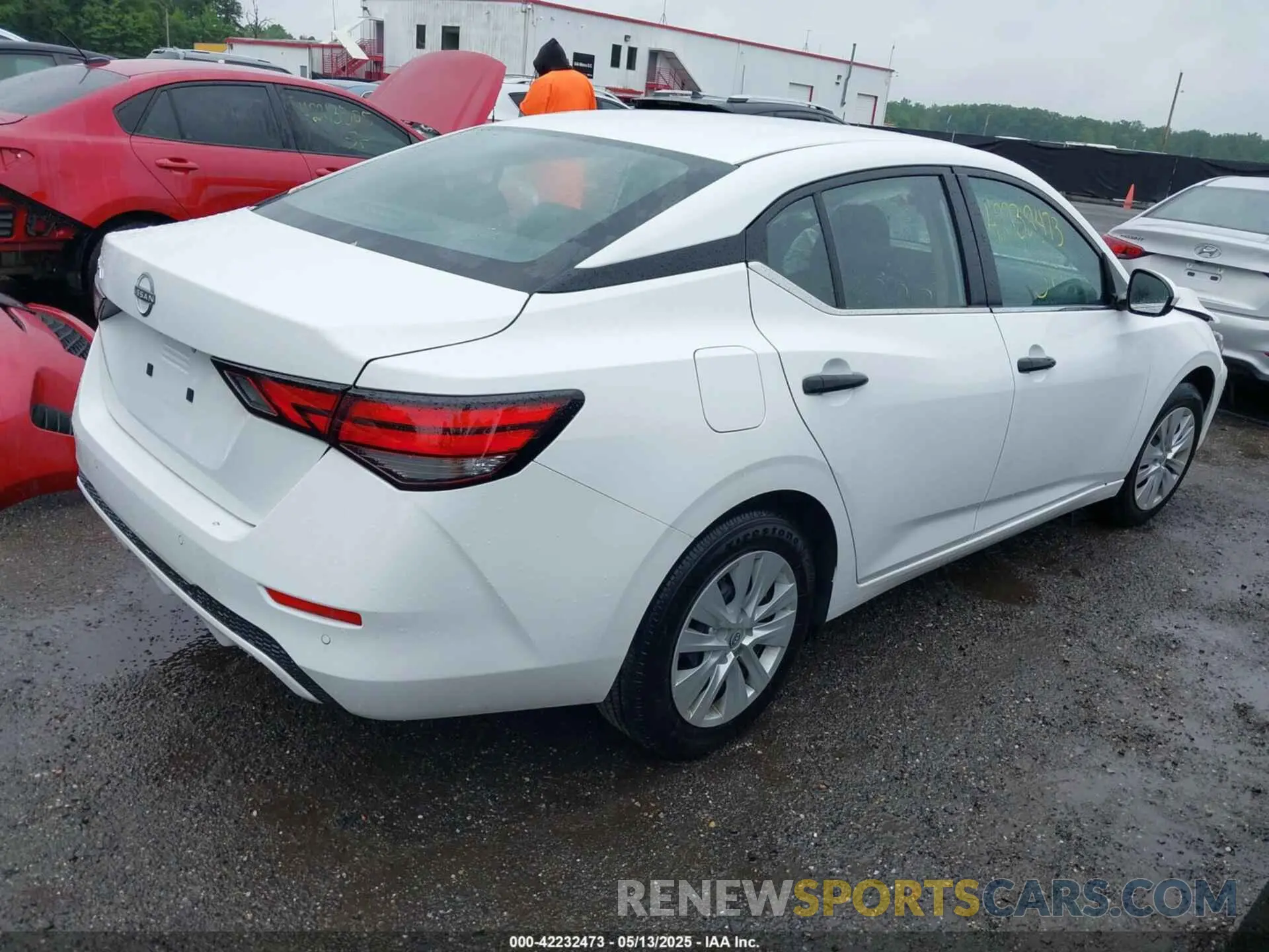 4 fotografías del automóvil dañado 3N1AB8BV0RY309026 NISSAN SENTRA 2024