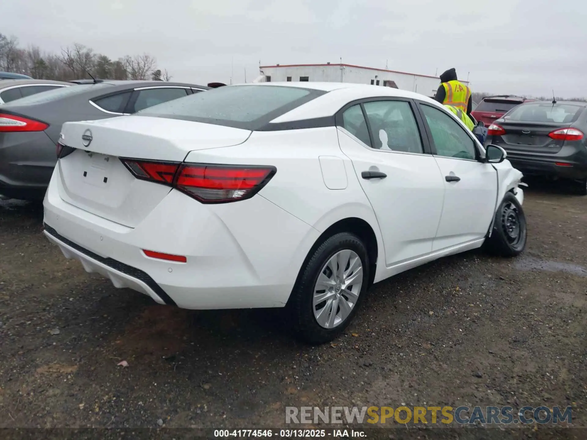 4 fotografías del automóvil dañado 3N1AB8BV0RY310208 NISSAN SENTRA 2024