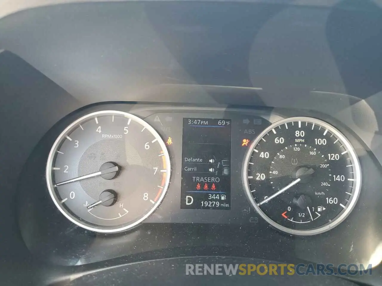 9 fotografías del automóvil dañado 3N1AB8BV1RY202678 NISSAN SENTRA 2024
