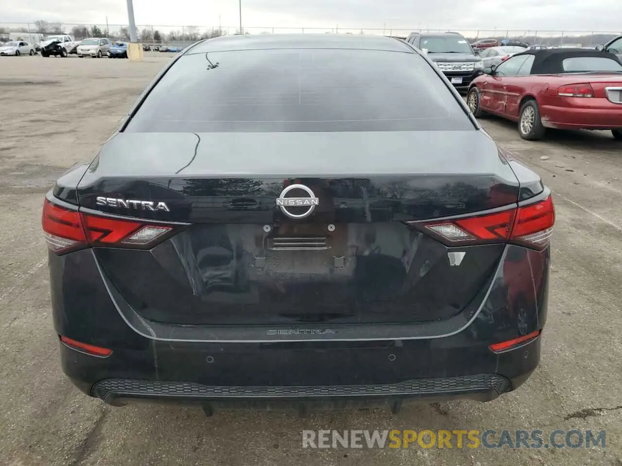 6 fotografías del automóvil dañado 3N1AB8BV1RY282855 NISSAN SENTRA 2024