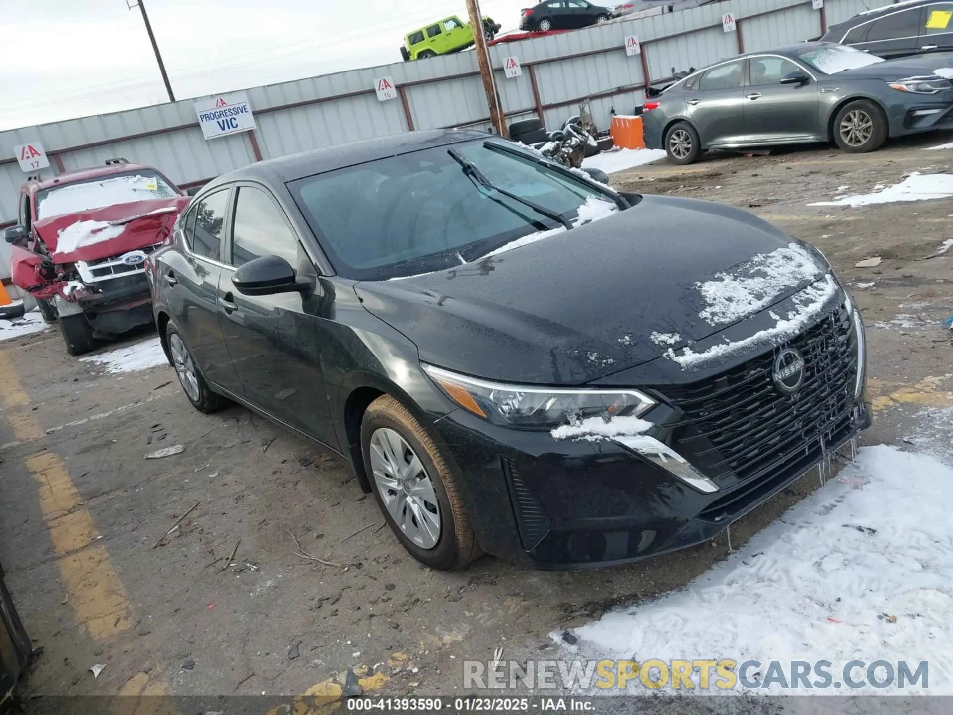1 fotografías del automóvil dañado 3N1AB8BV1RY323923 NISSAN SENTRA 2024
