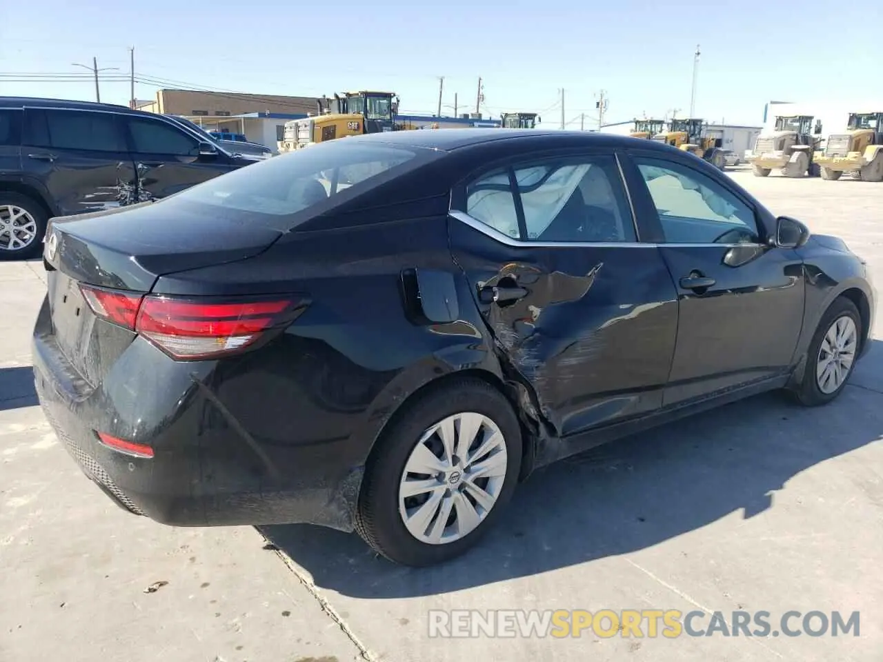 3 fotografías del automóvil dañado 3N1AB8BV1RY380008 NISSAN SENTRA 2024