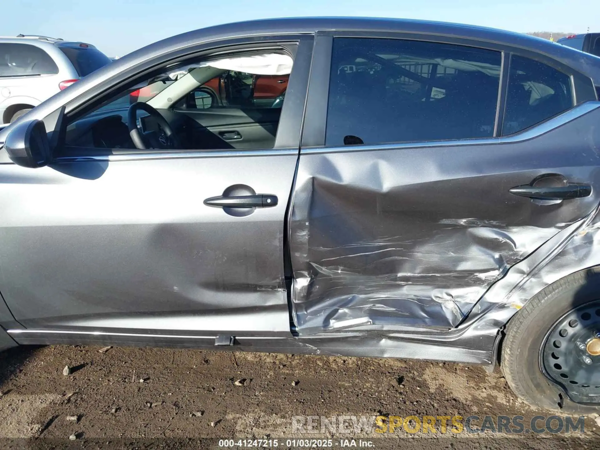 14 fotografías del automóvil dañado 3N1AB8BV1RY389033 NISSAN SENTRA 2024