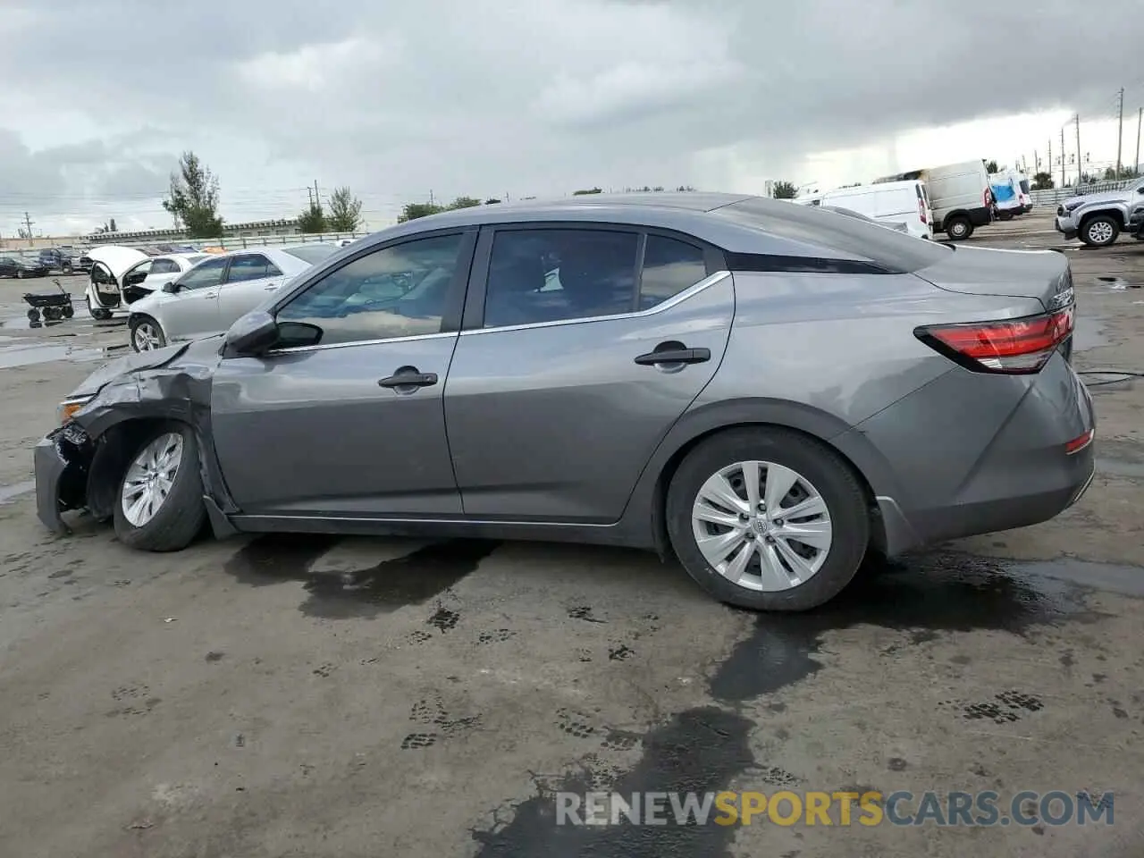 2 fotografías del automóvil dañado 3N1AB8BV2RY225113 NISSAN SENTRA 2024