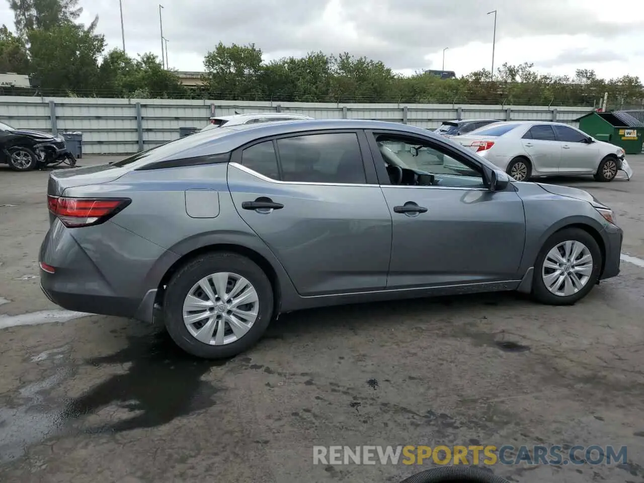 3 fotografías del automóvil dañado 3N1AB8BV2RY225113 NISSAN SENTRA 2024