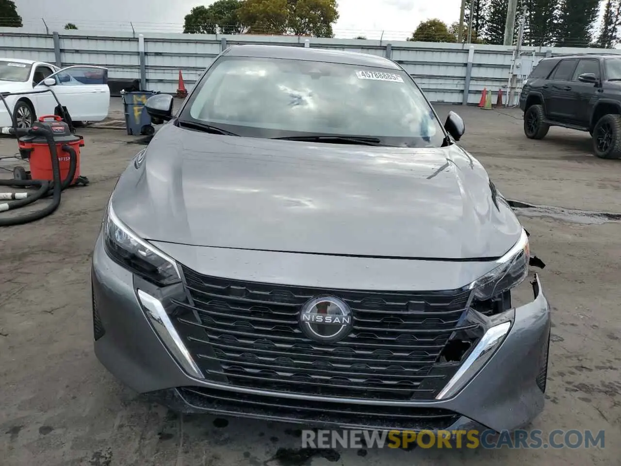 5 fotografías del automóvil dañado 3N1AB8BV2RY225113 NISSAN SENTRA 2024