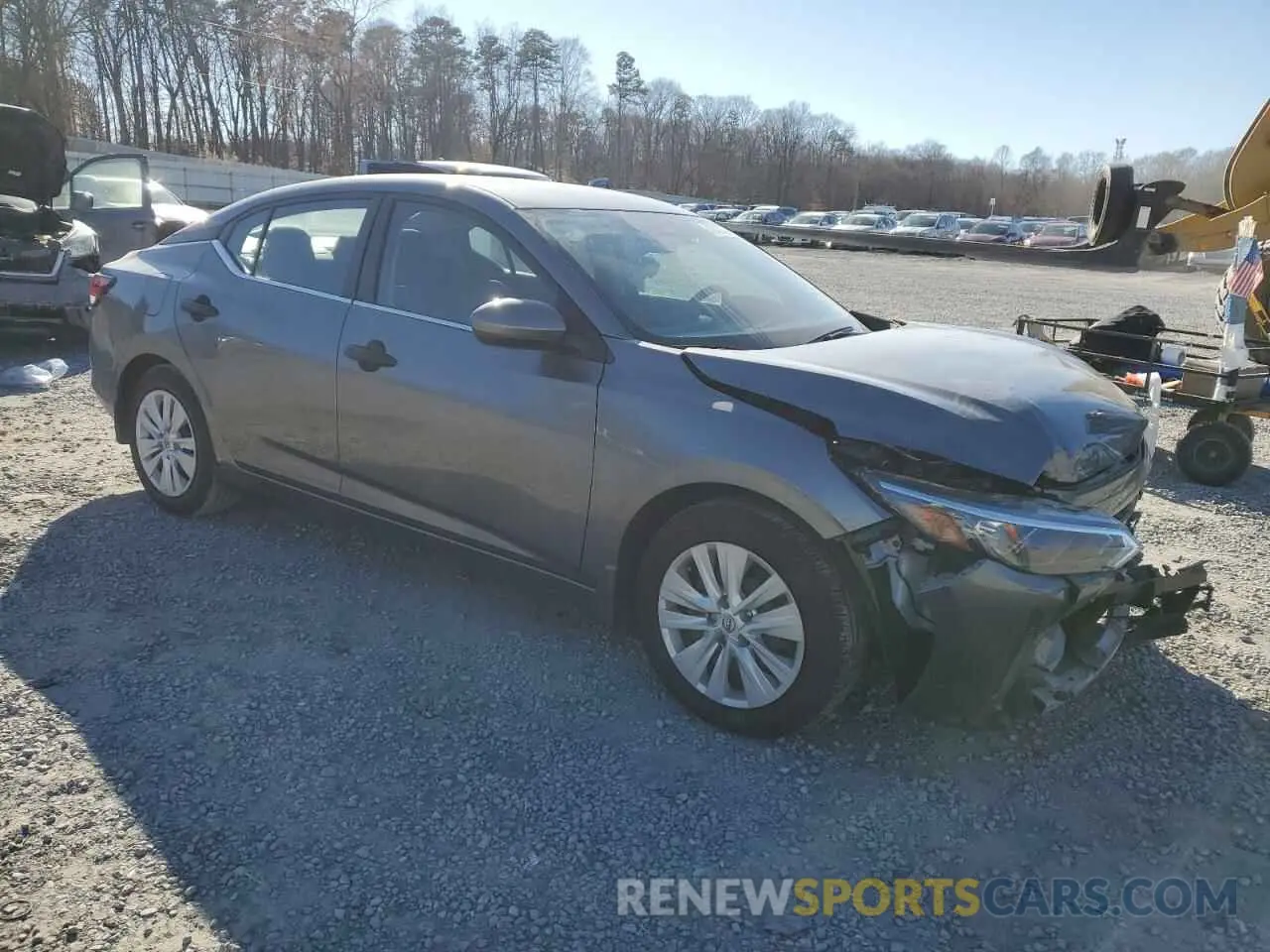 4 fotografías del automóvil dañado 3N1AB8BV2RY248441 NISSAN SENTRA 2024