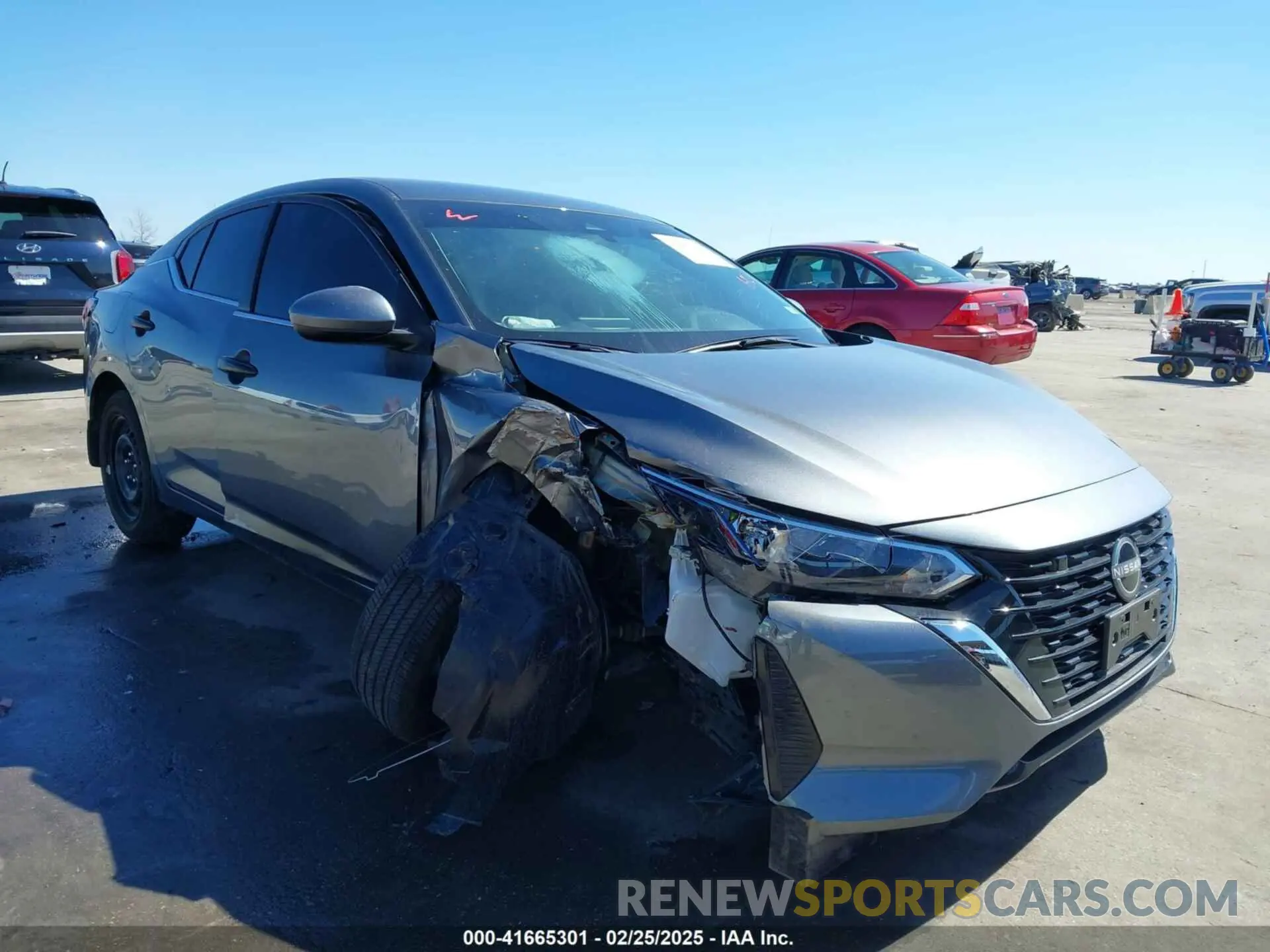 1 fotografías del automóvil dañado 3N1AB8BV2RY308668 NISSAN SENTRA 2024