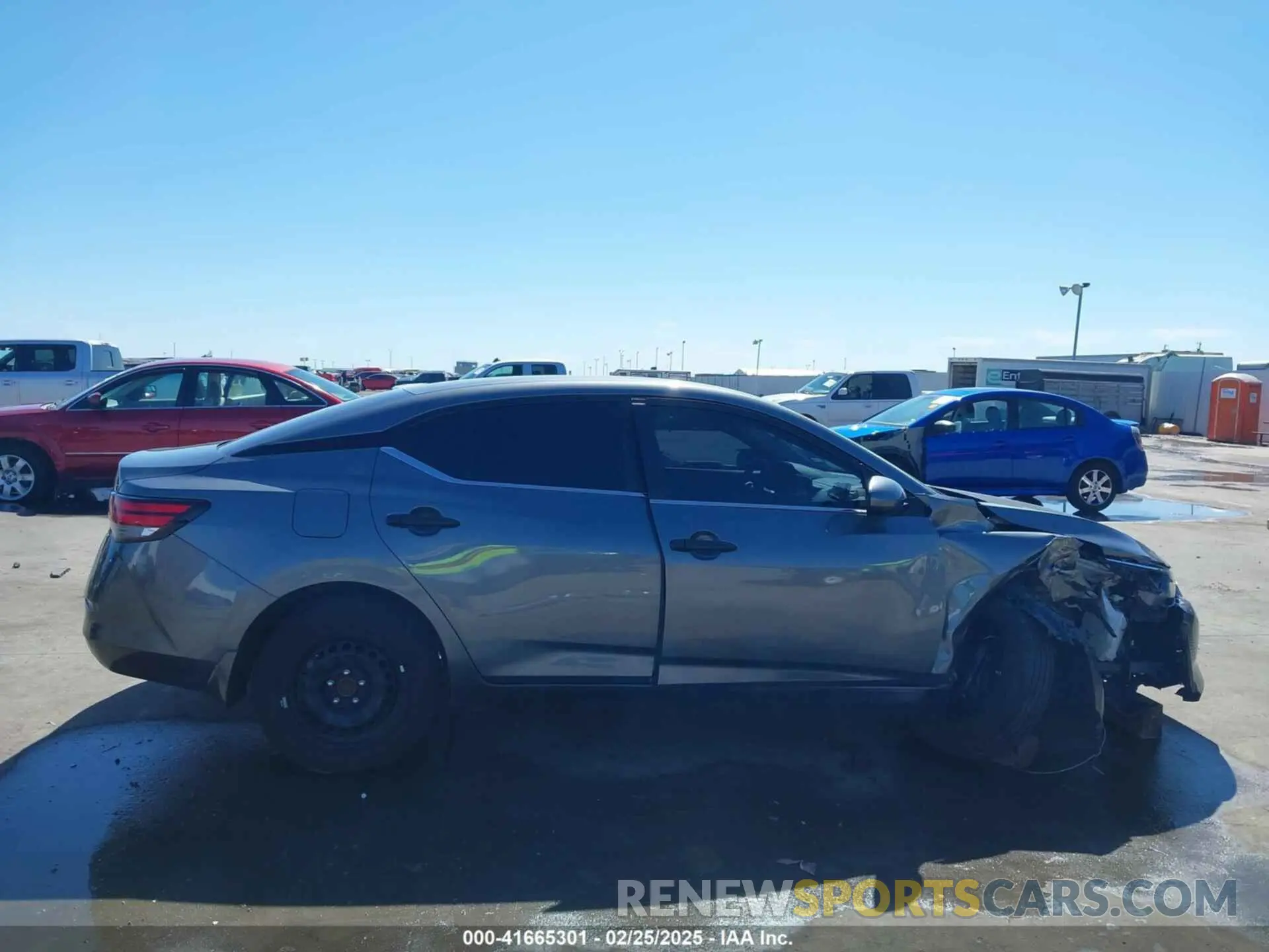 13 fotografías del automóvil dañado 3N1AB8BV2RY308668 NISSAN SENTRA 2024