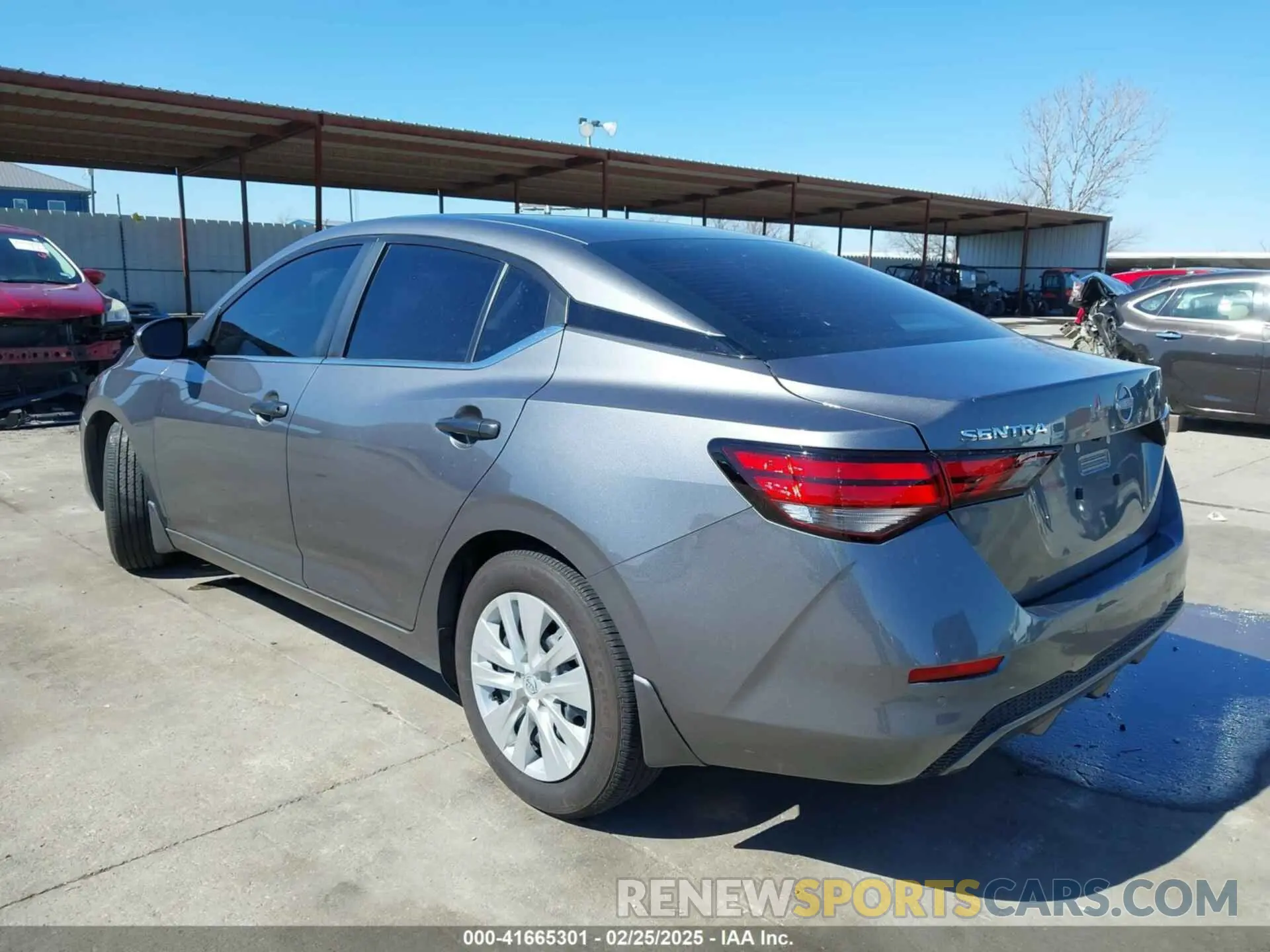 3 fotografías del automóvil dañado 3N1AB8BV2RY308668 NISSAN SENTRA 2024