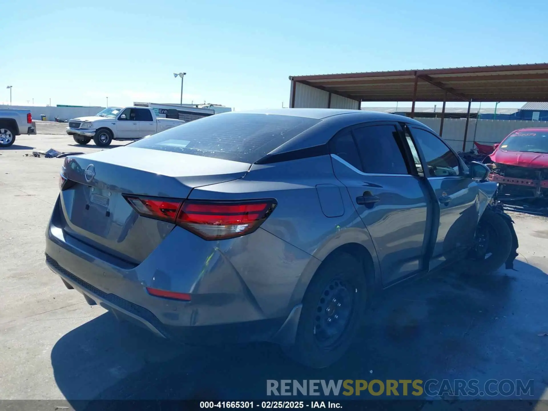 4 fotografías del automóvil dañado 3N1AB8BV2RY308668 NISSAN SENTRA 2024
