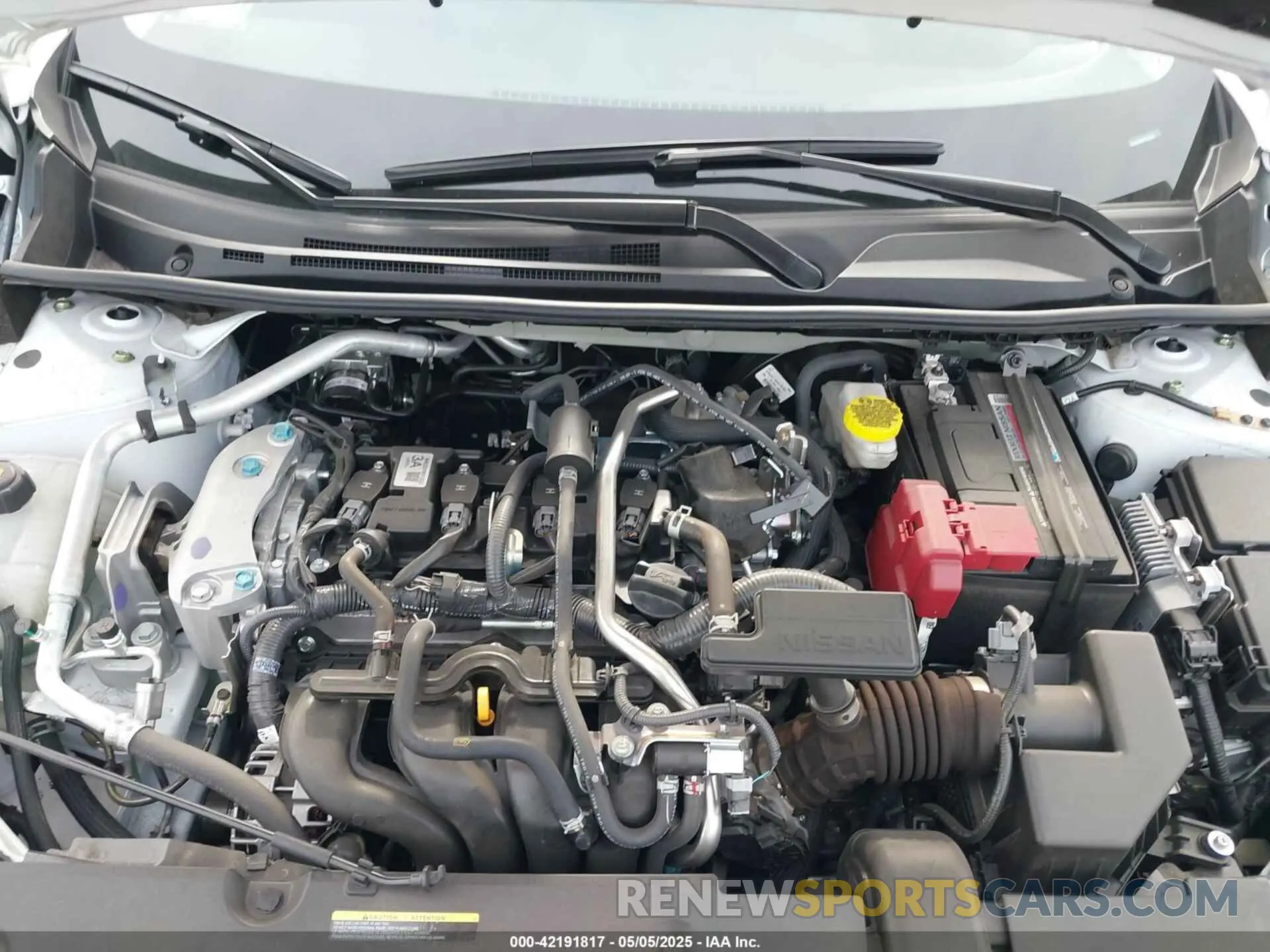 10 fotografías del automóvil dañado 3N1AB8BV2RY365243 NISSAN SENTRA 2024