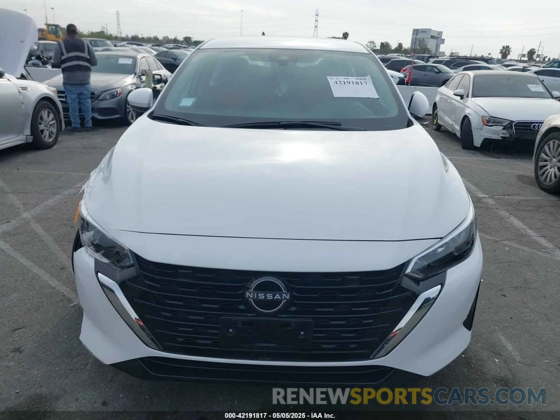 12 fotografías del automóvil dañado 3N1AB8BV2RY365243 NISSAN SENTRA 2024
