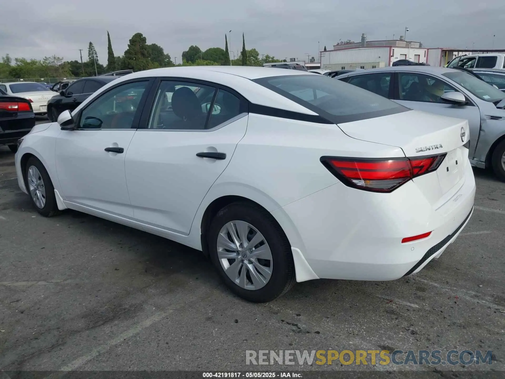 3 fotografías del automóvil dañado 3N1AB8BV2RY365243 NISSAN SENTRA 2024