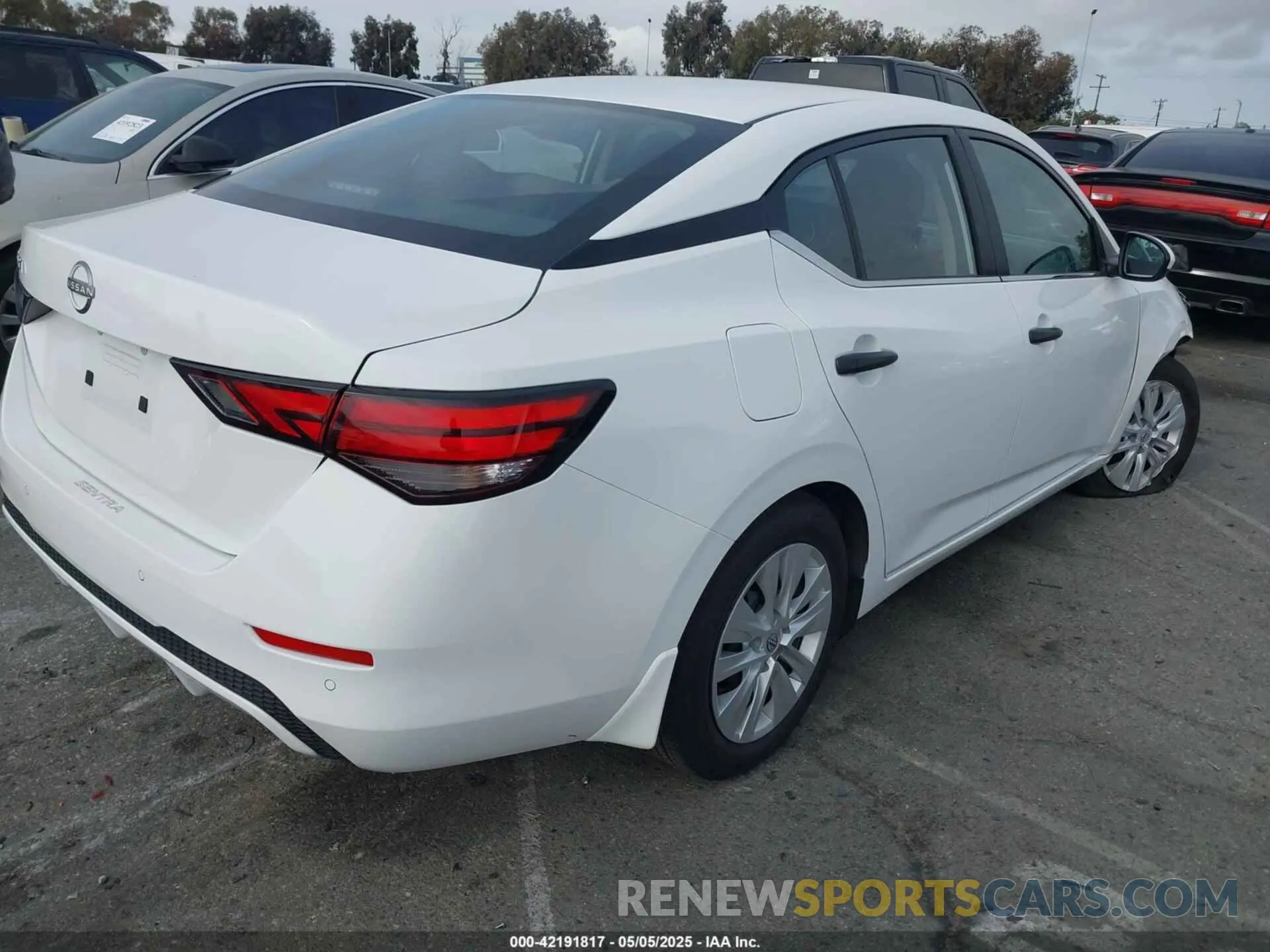 4 fotografías del automóvil dañado 3N1AB8BV2RY365243 NISSAN SENTRA 2024