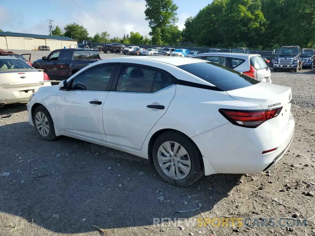 2 fotografías del automóvil dañado 3N1AB8BV3RY204965 NISSAN SENTRA 2024