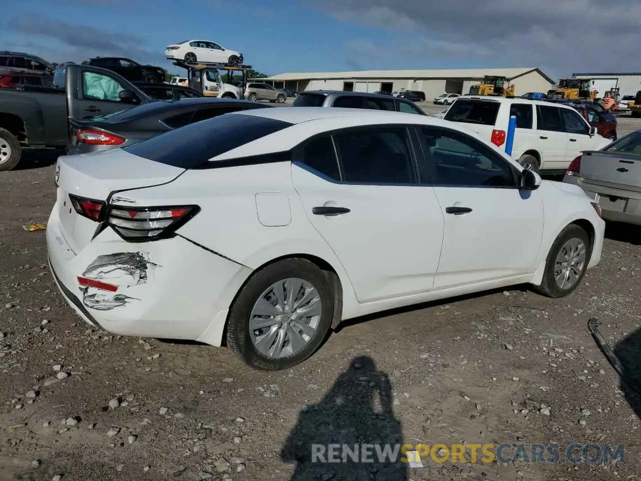 3 fotografías del automóvil dañado 3N1AB8BV3RY204965 NISSAN SENTRA 2024