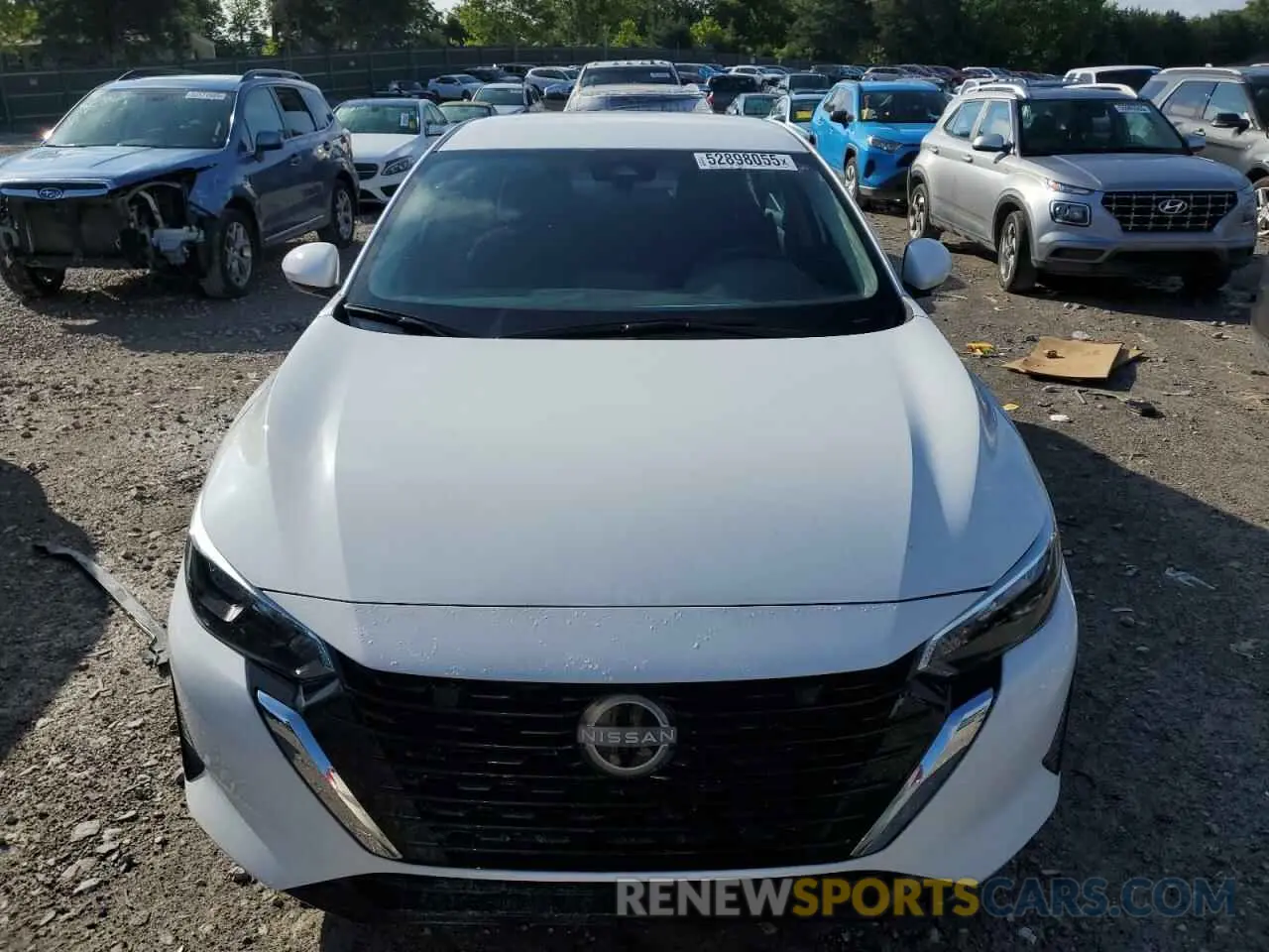 5 fotografías del automóvil dañado 3N1AB8BV3RY204965 NISSAN SENTRA 2024