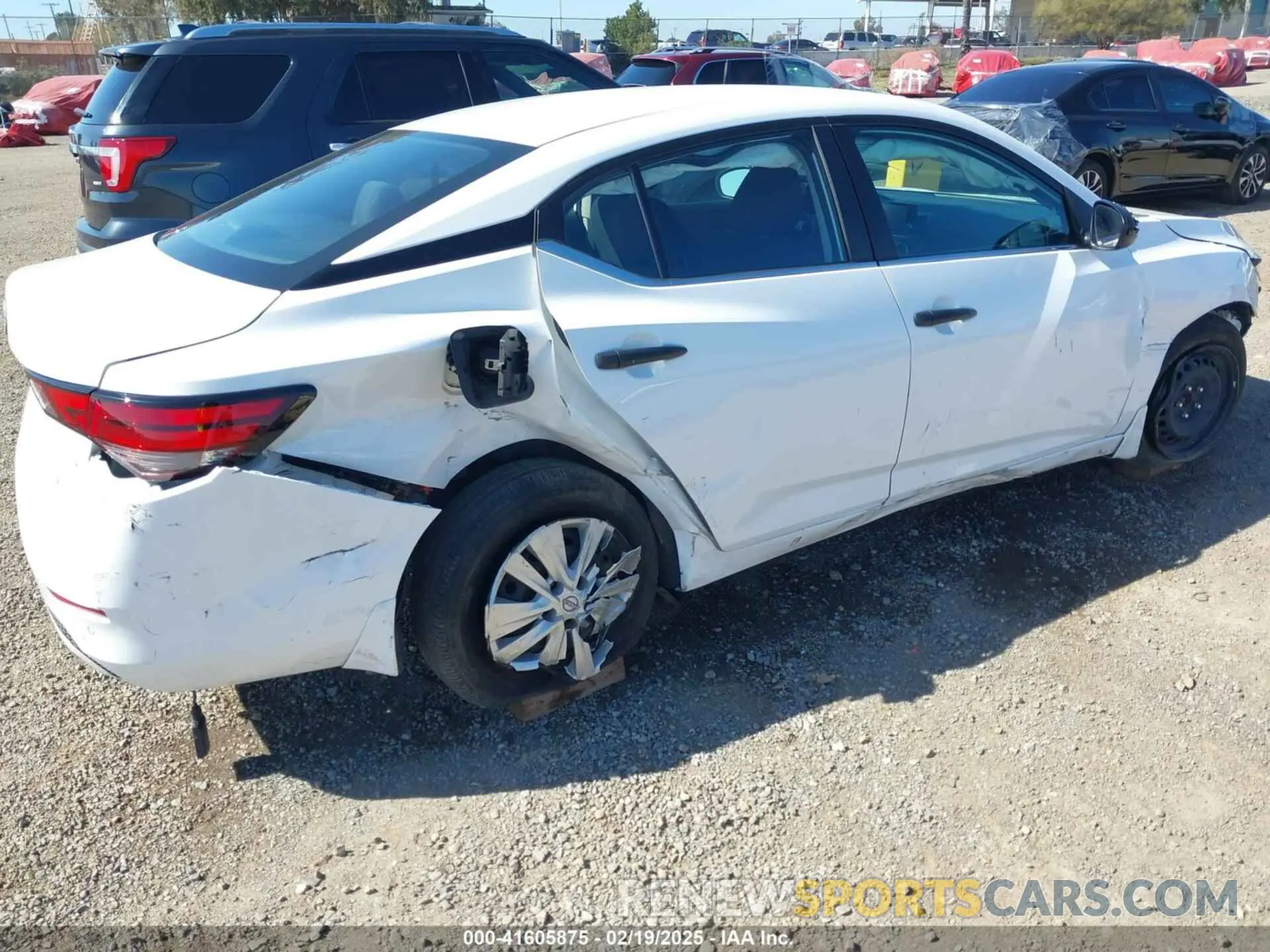 6 fotografías del automóvil dañado 3N1AB8BV3RY207638 NISSAN SENTRA 2024