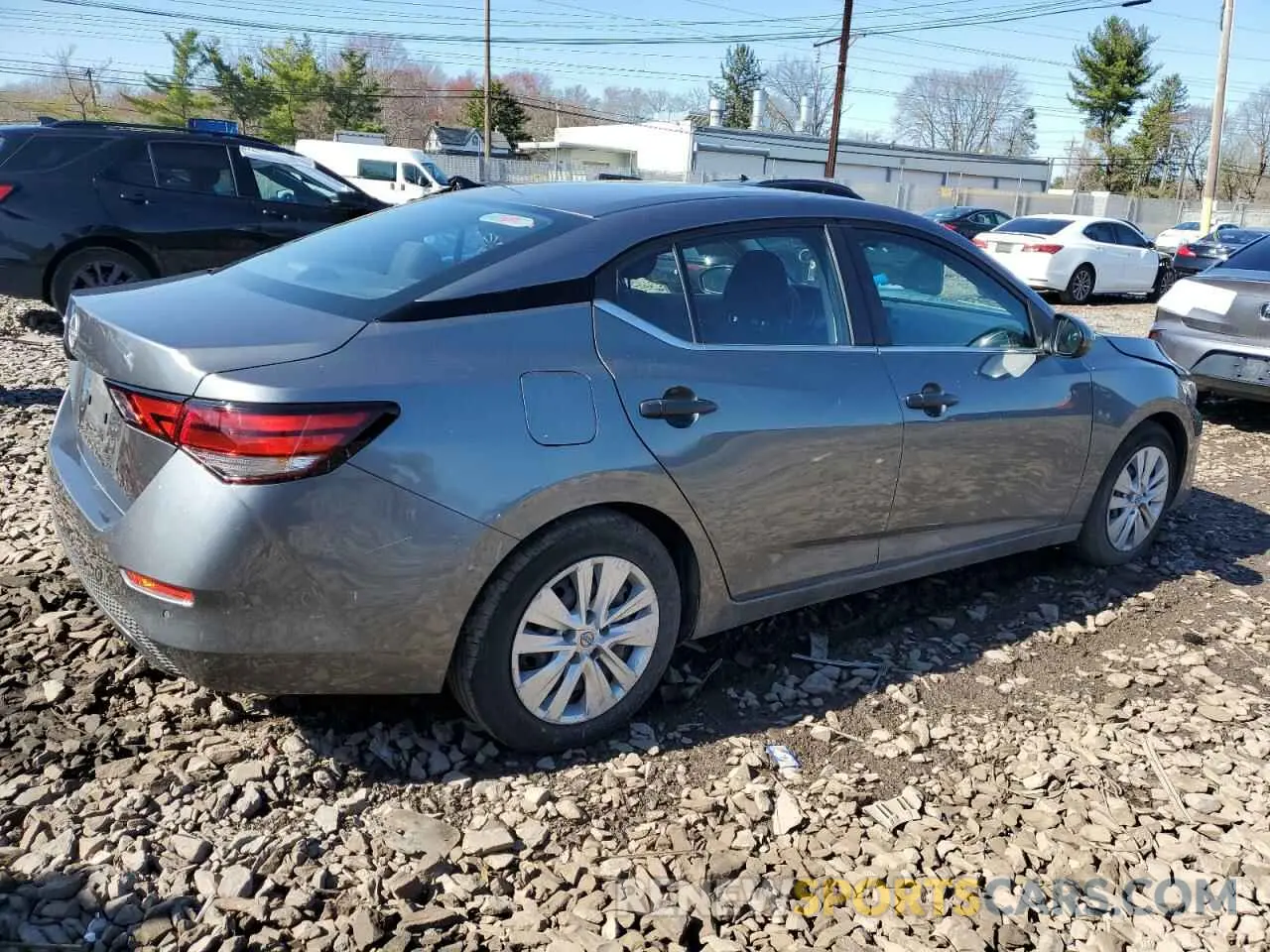 3 fotografías del automóvil dañado 3N1AB8BV3RY219613 NISSAN SENTRA 2024