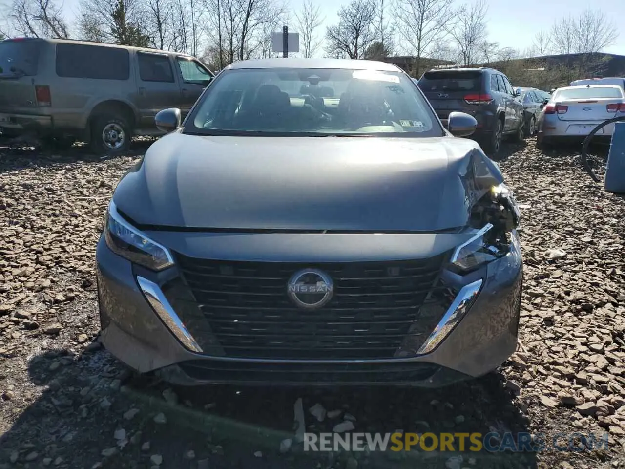 5 fotografías del automóvil dañado 3N1AB8BV3RY219613 NISSAN SENTRA 2024