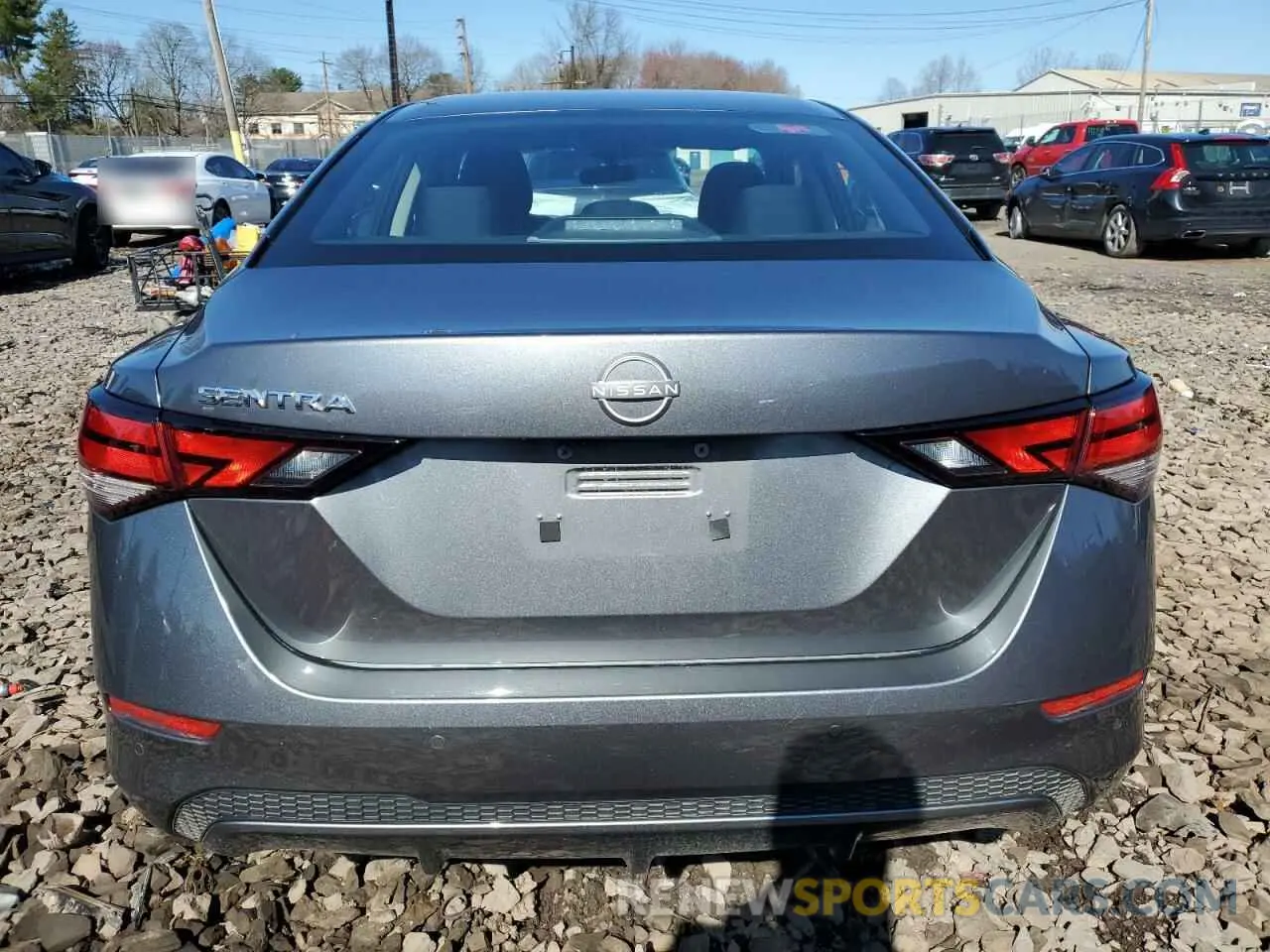 6 fotografías del automóvil dañado 3N1AB8BV3RY219613 NISSAN SENTRA 2024