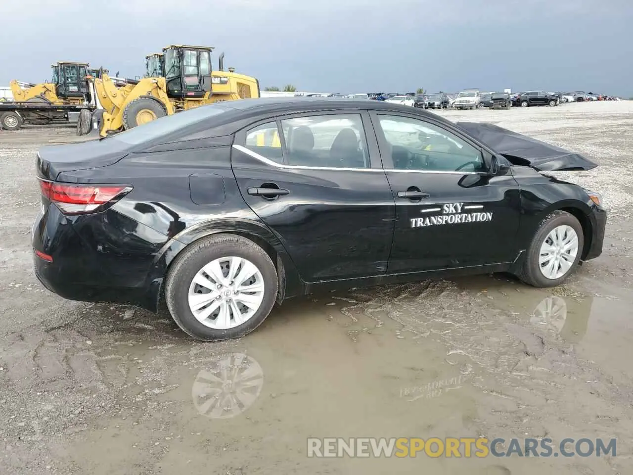 3 fotografías del automóvil dañado 3N1AB8BV3RY241711 NISSAN SENTRA 2024