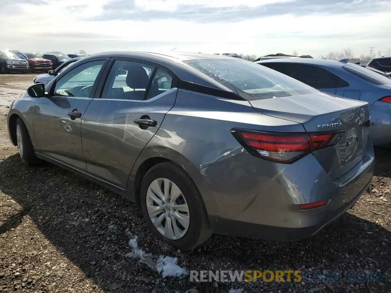 2 fotografías del automóvil dañado 3N1AB8BV3RY288818 NISSAN SENTRA 2024