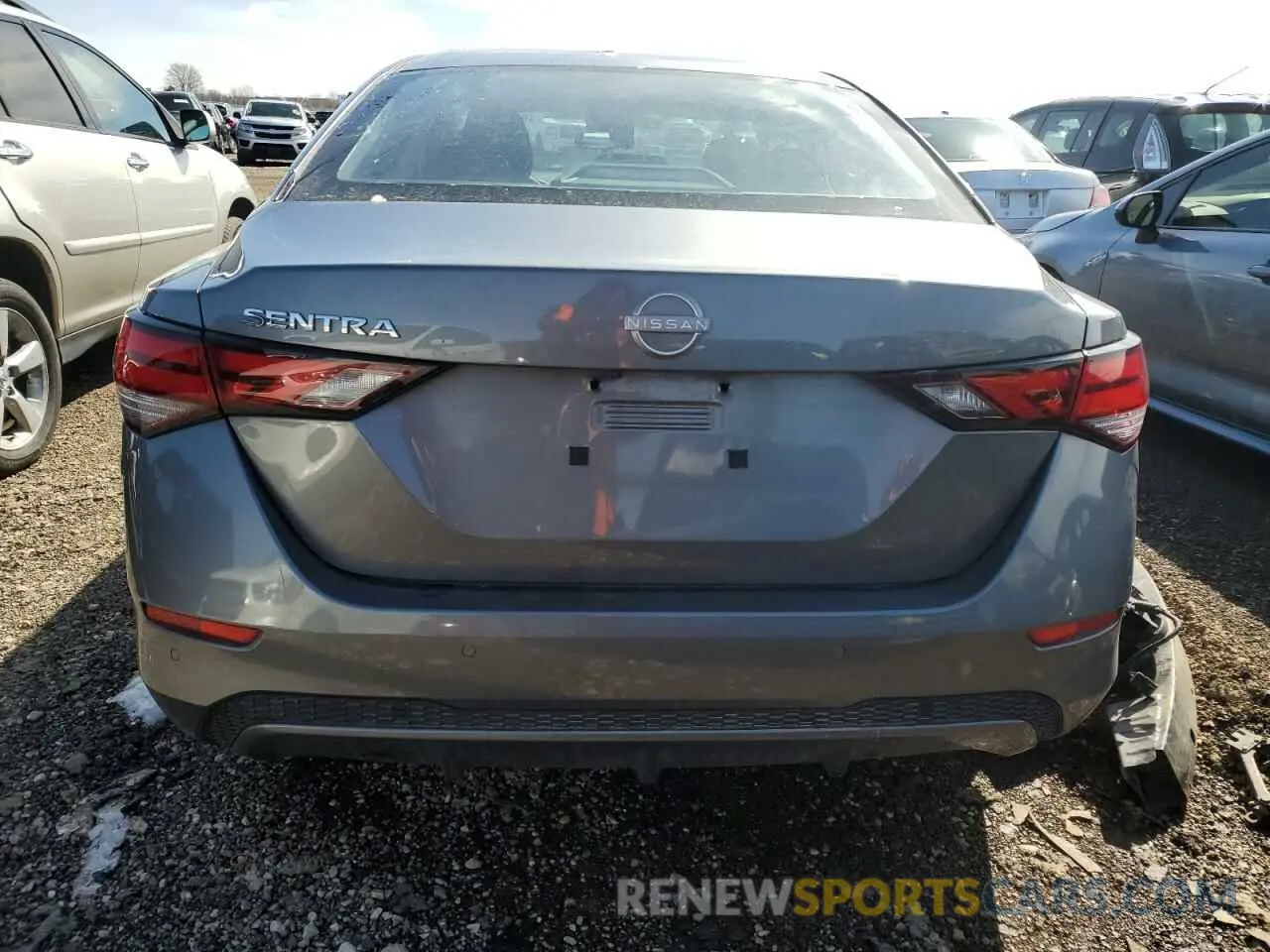 6 fotografías del automóvil dañado 3N1AB8BV3RY288818 NISSAN SENTRA 2024