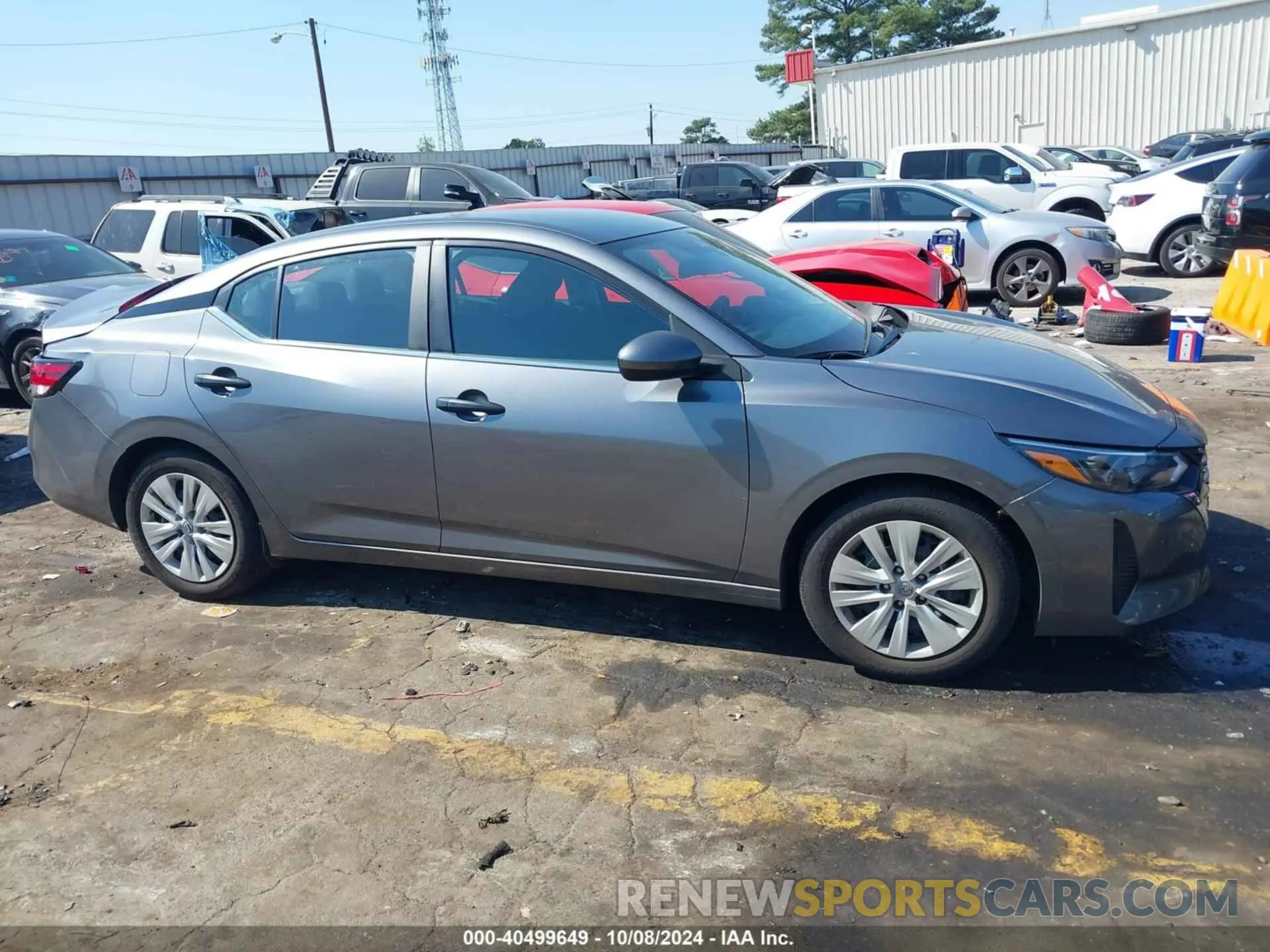 13 fotografías del automóvil dañado 3N1AB8BV3RY289418 NISSAN SENTRA 2024