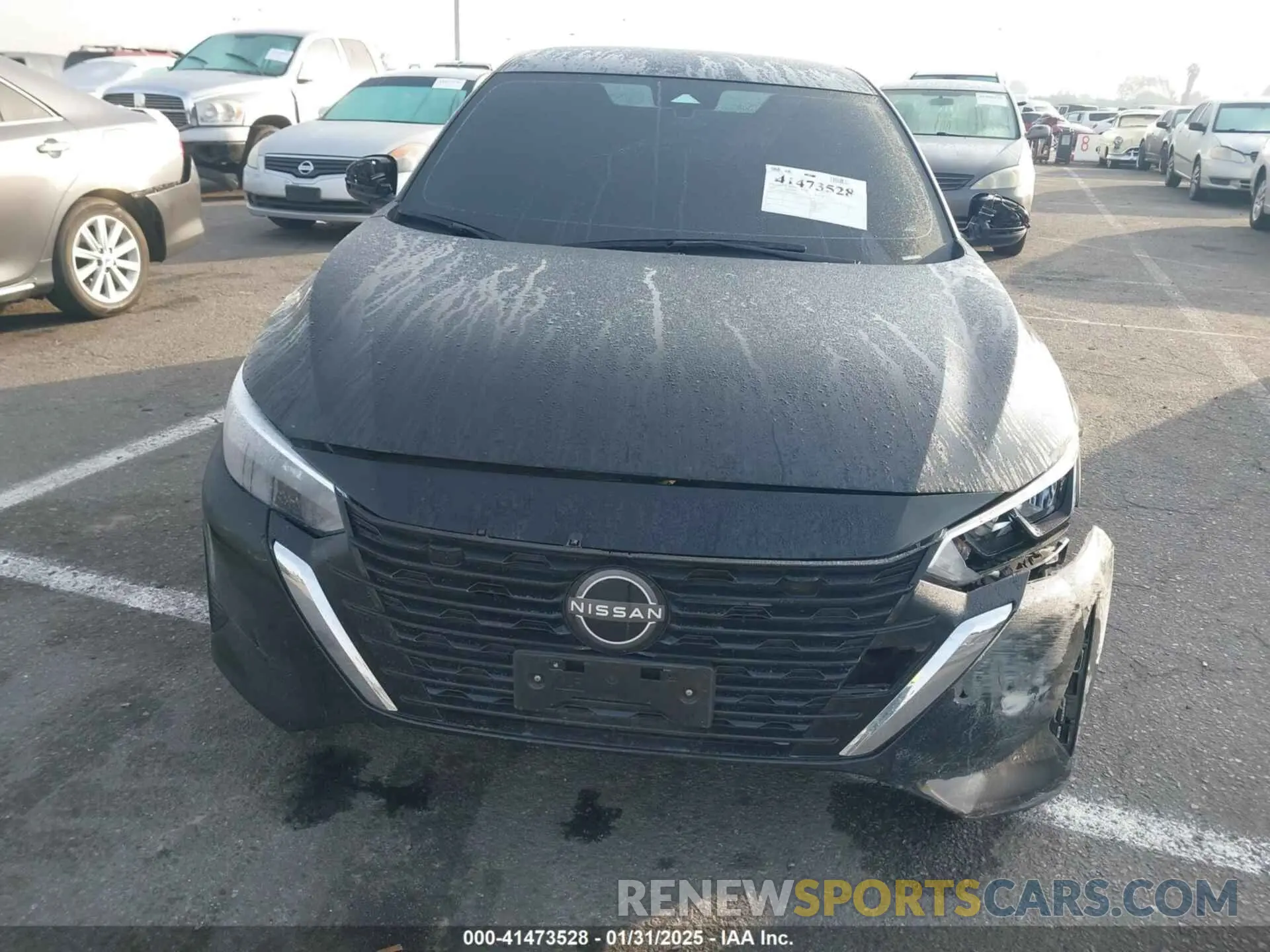 12 fotografías del automóvil dañado 3N1AB8BV3RY313376 NISSAN SENTRA 2024