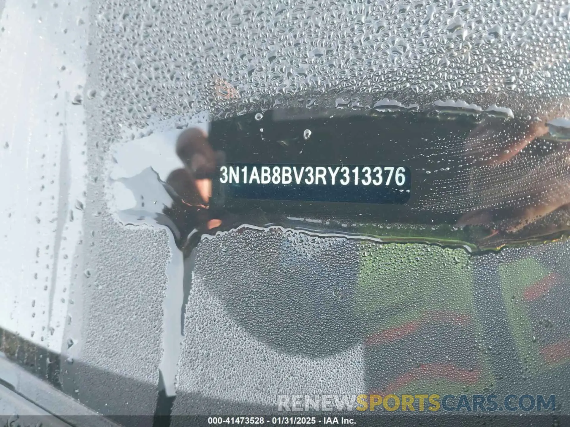 9 fotografías del automóvil dañado 3N1AB8BV3RY313376 NISSAN SENTRA 2024