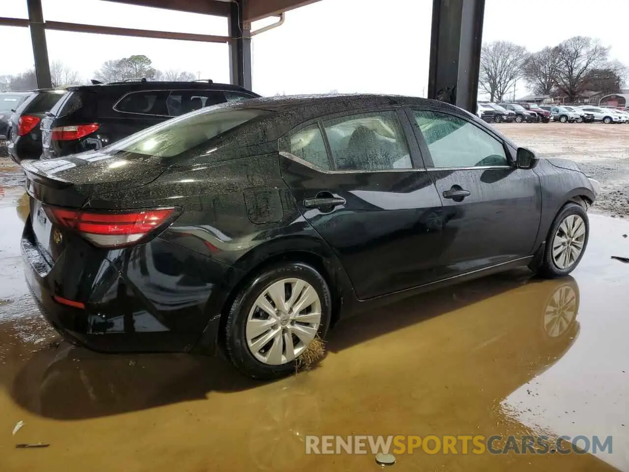 3 fotografías del automóvil dañado 3N1AB8BV3RY323860 NISSAN SENTRA 2024