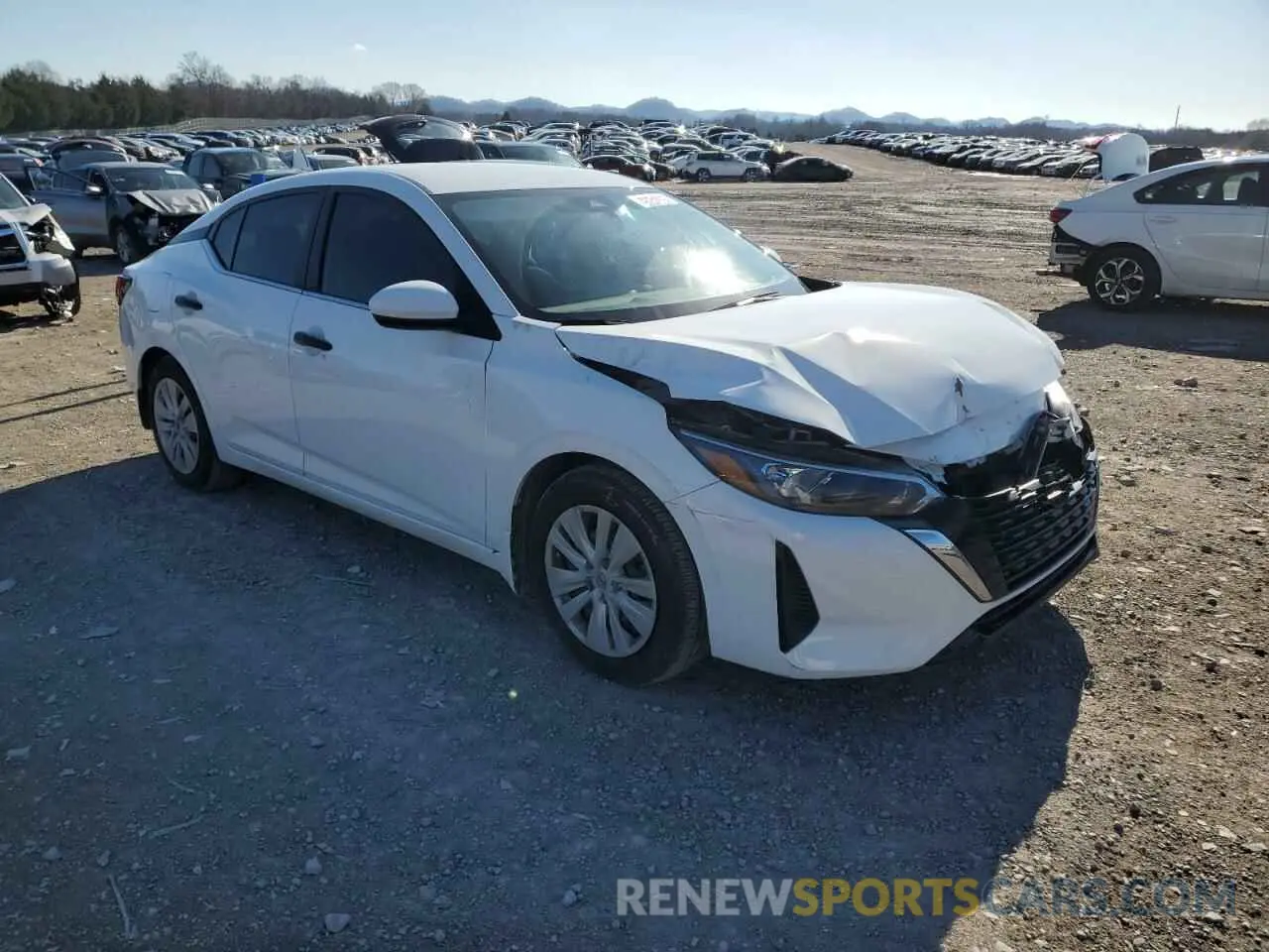 4 fotografías del automóvil dañado 3N1AB8BV4RY207339 NISSAN SENTRA 2024