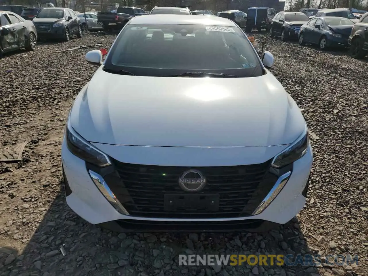 5 fotografías del automóvil dañado 3N1AB8BV4RY288620 NISSAN SENTRA 2024