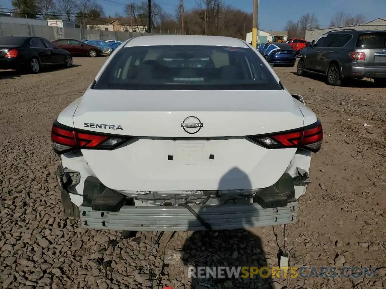 6 fotografías del automóvil dañado 3N1AB8BV4RY288620 NISSAN SENTRA 2024