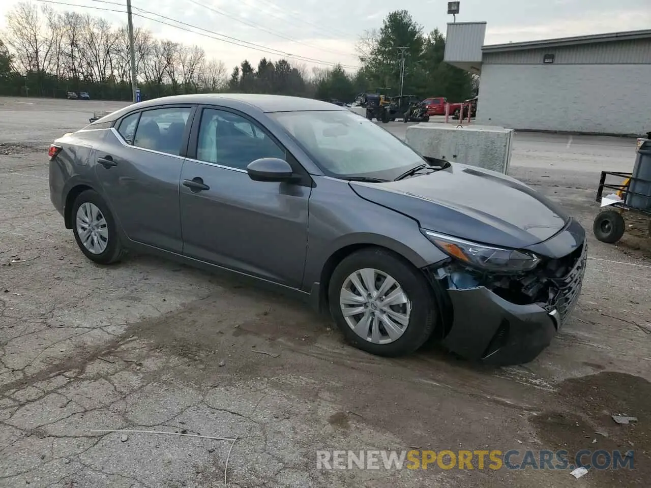 4 fotografías del automóvil dañado 3N1AB8BV4RY291629 NISSAN SENTRA 2024
