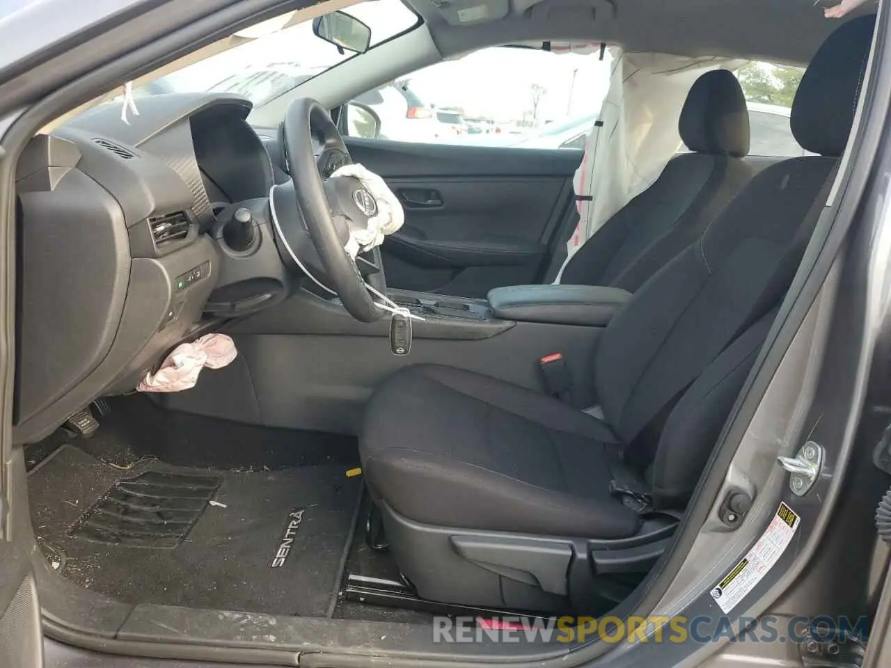 7 fotografías del automóvil dañado 3N1AB8BV4RY291629 NISSAN SENTRA 2024
