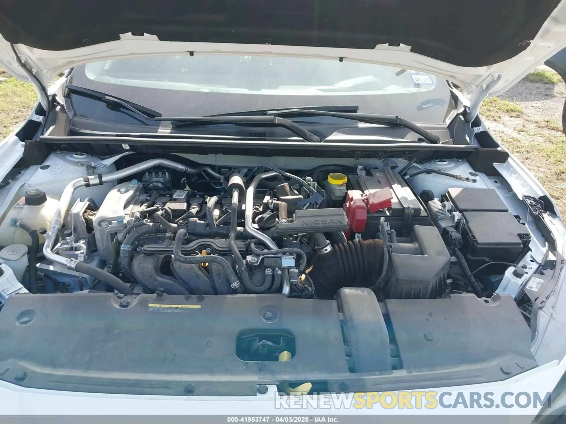 10 fotografías del automóvil dañado 3N1AB8BV4RY313399 NISSAN SENTRA 2024