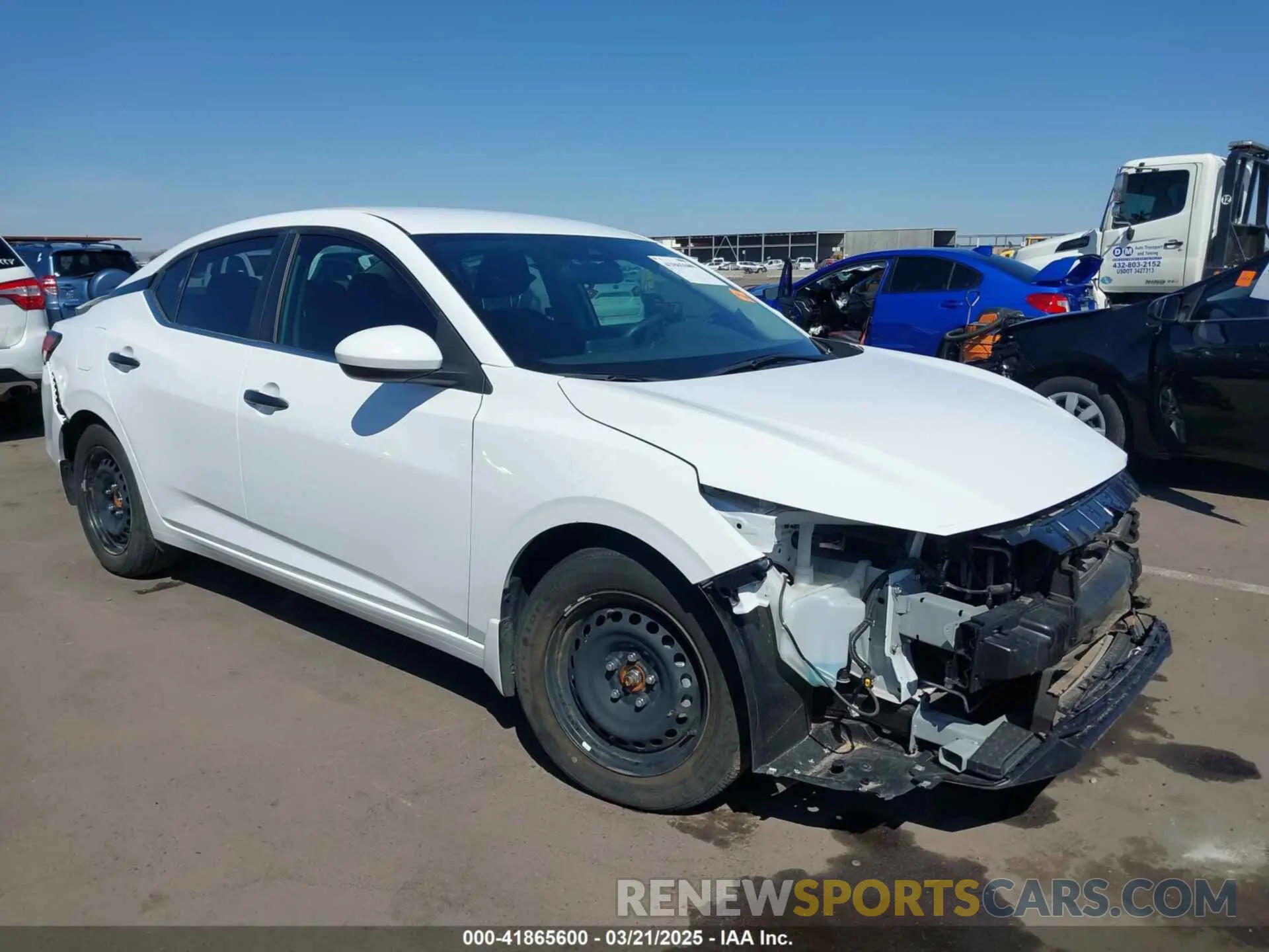 1 fotografías del automóvil dañado 3N1AB8BV5RY226580 NISSAN SENTRA 2024