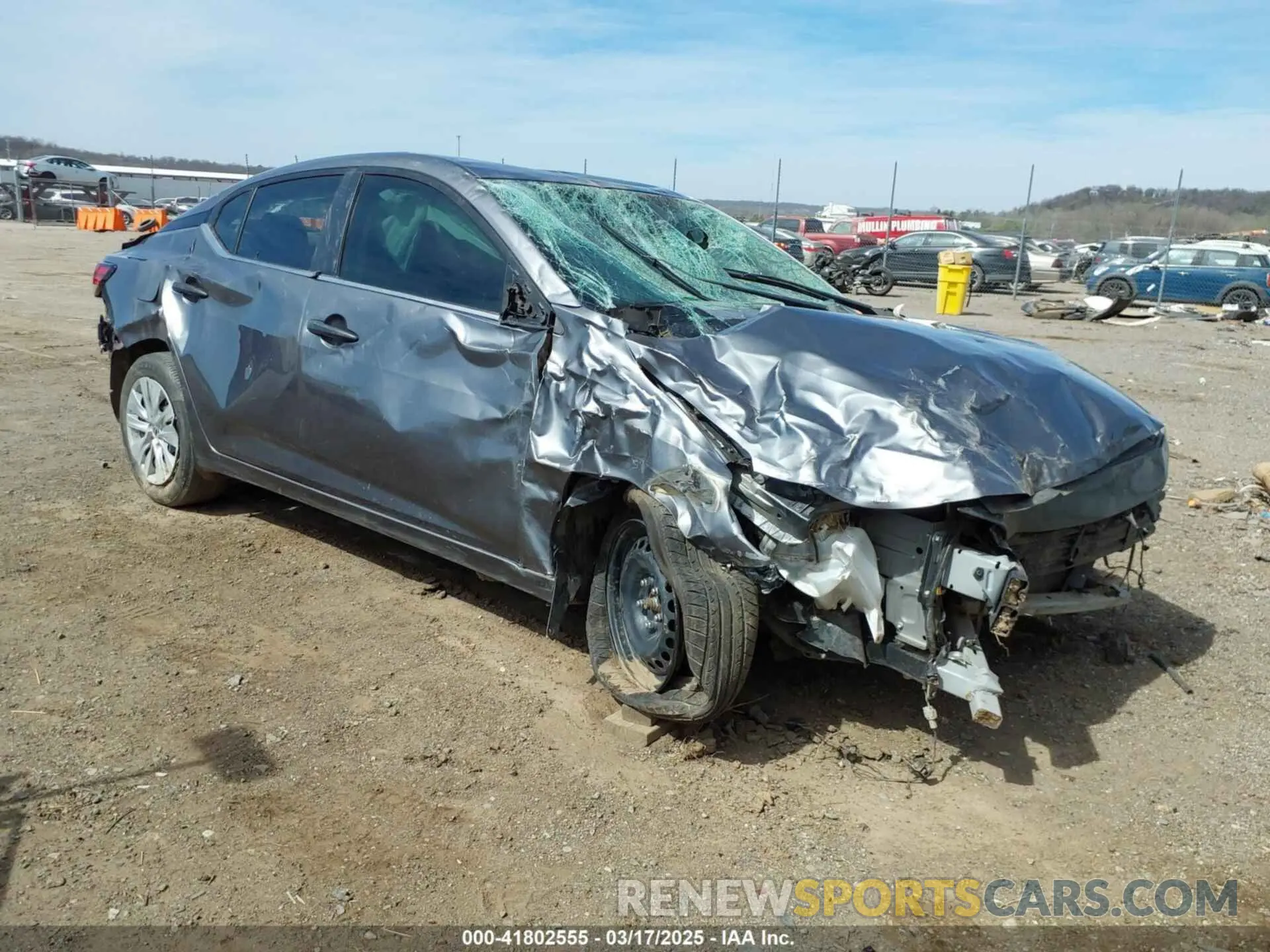1 fotografías del automóvil dañado 3N1AB8BV5RY238714 NISSAN SENTRA 2024