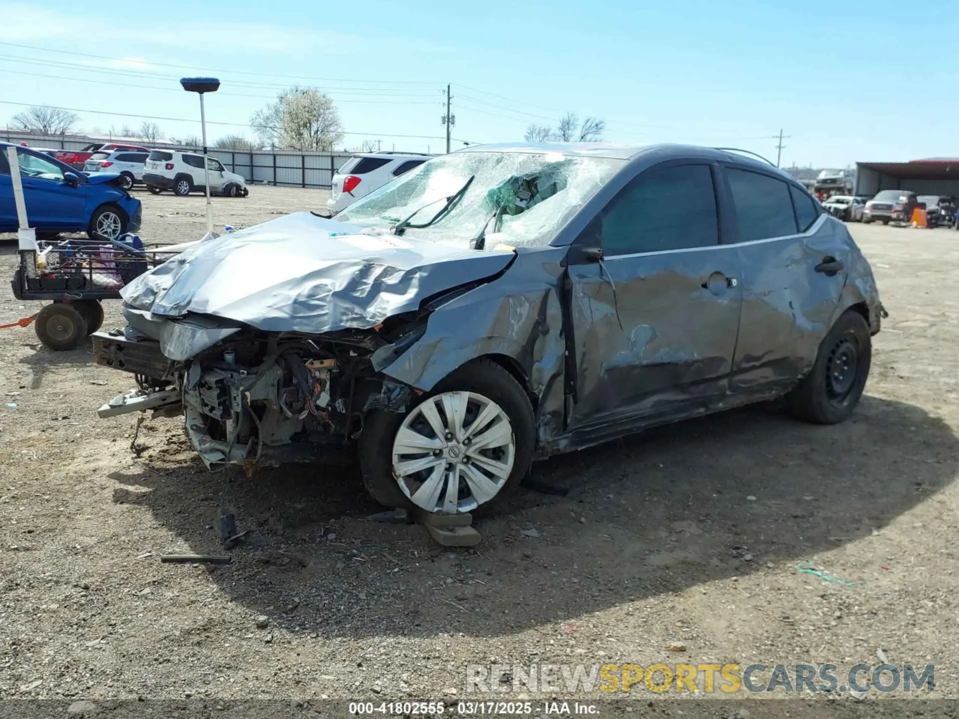 2 fotografías del automóvil dañado 3N1AB8BV5RY238714 NISSAN SENTRA 2024