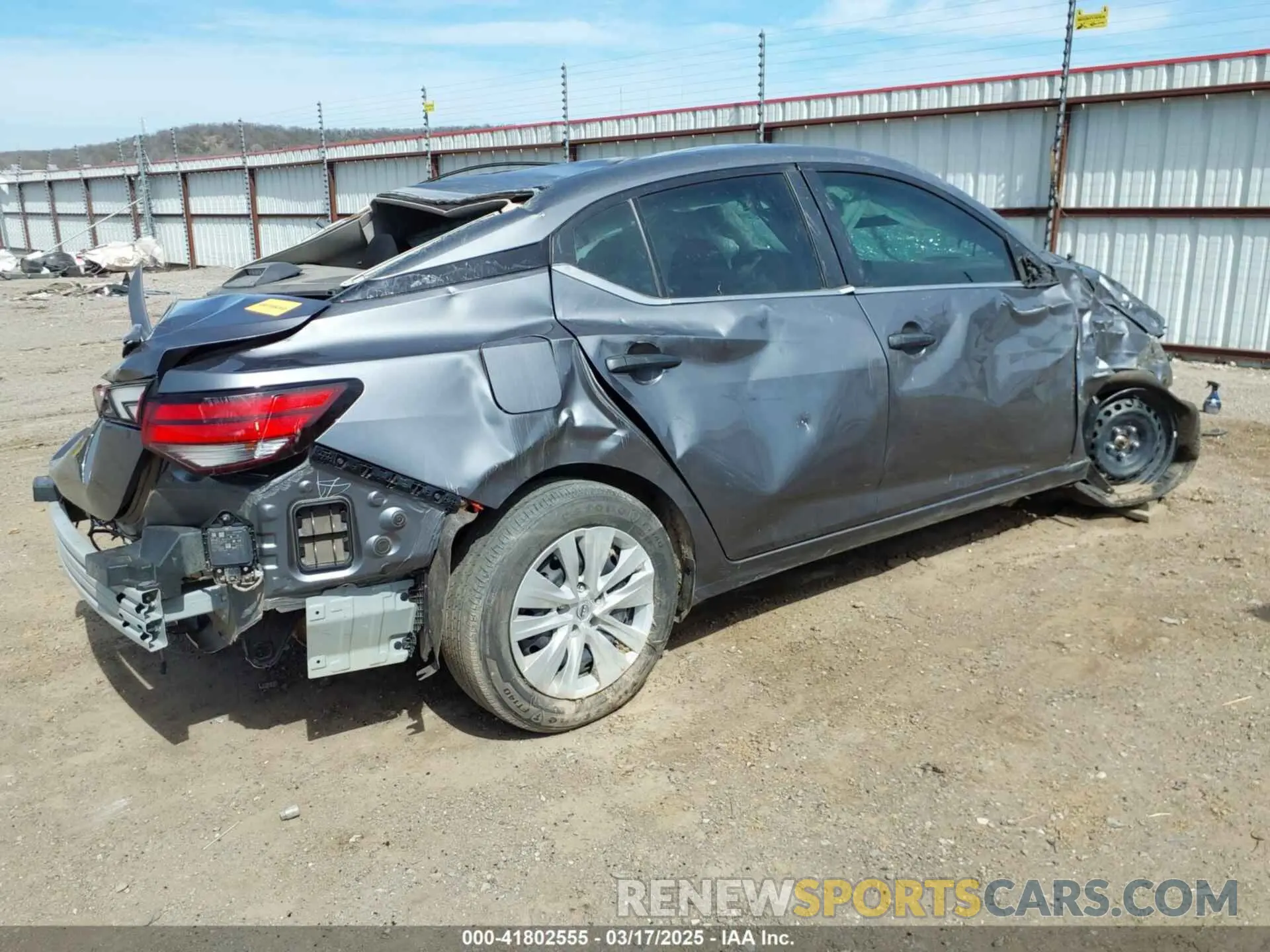 4 fotografías del automóvil dañado 3N1AB8BV5RY238714 NISSAN SENTRA 2024