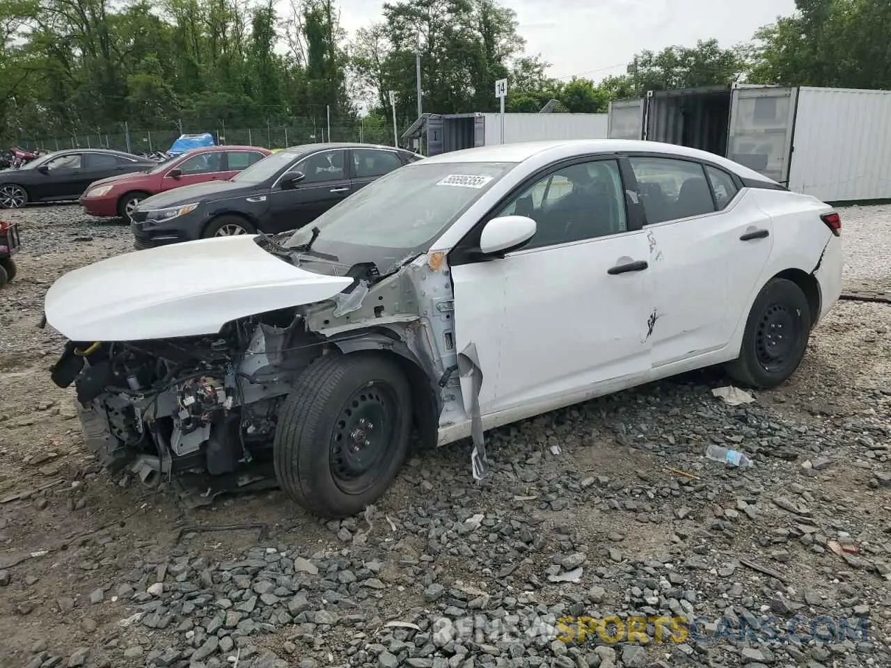 1 fotografías del automóvil dañado 3N1AB8BV5RY298704 NISSAN SENTRA 2024