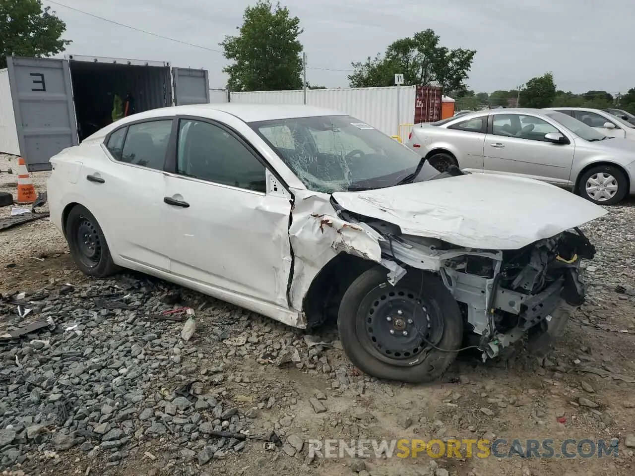 4 fotografías del automóvil dañado 3N1AB8BV5RY298704 NISSAN SENTRA 2024
