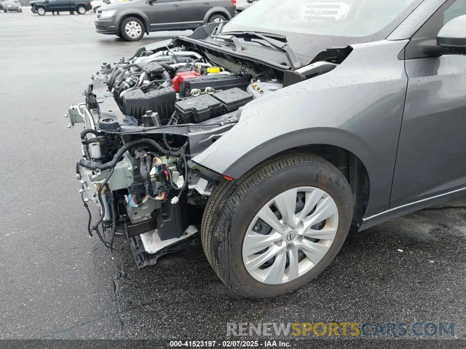 19 fotografías del automóvil dañado 3N1AB8BV5RY301648 NISSAN SENTRA 2024